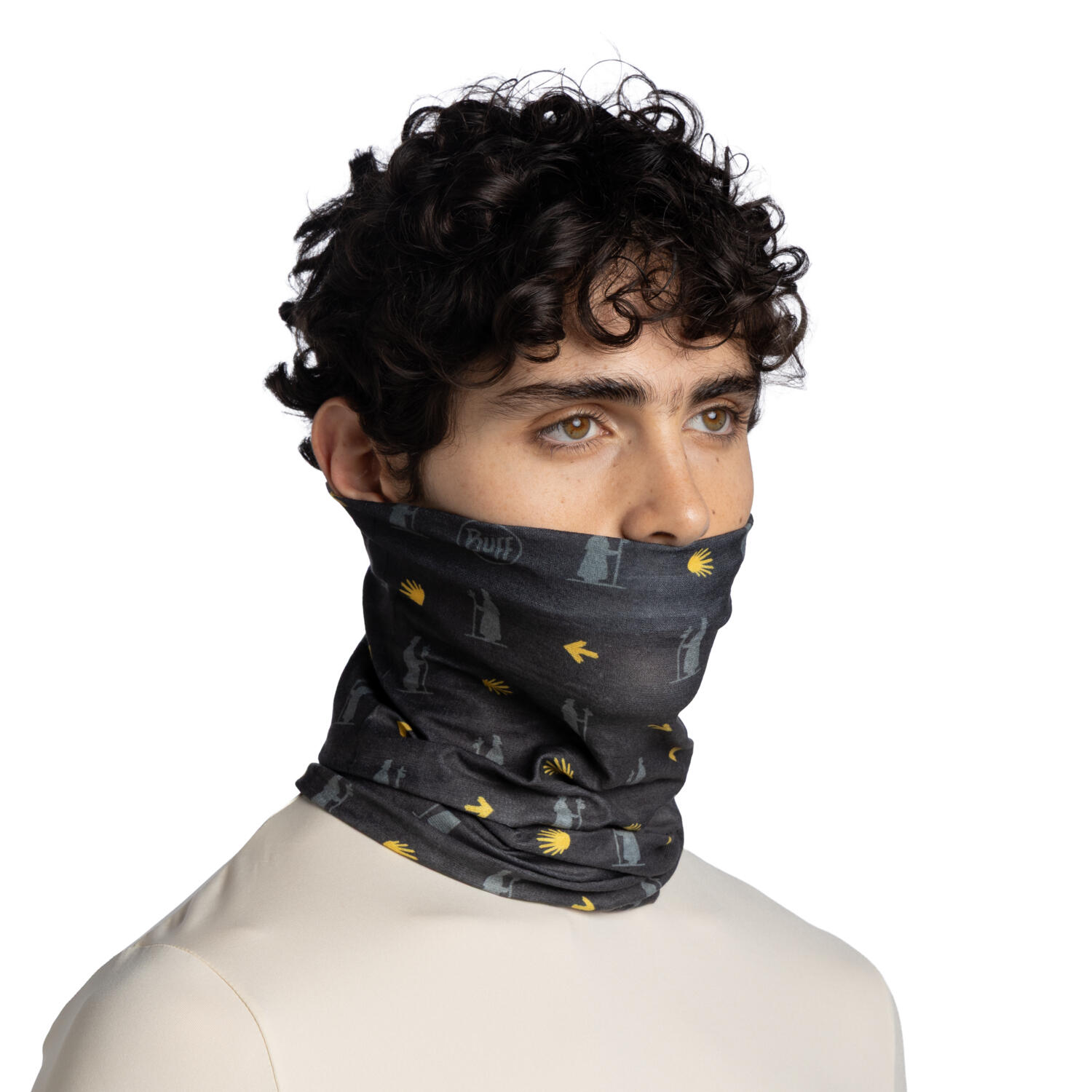 Braga de cuello CoolNet UV® Unisex Buff Negro ÚNICA 3/5