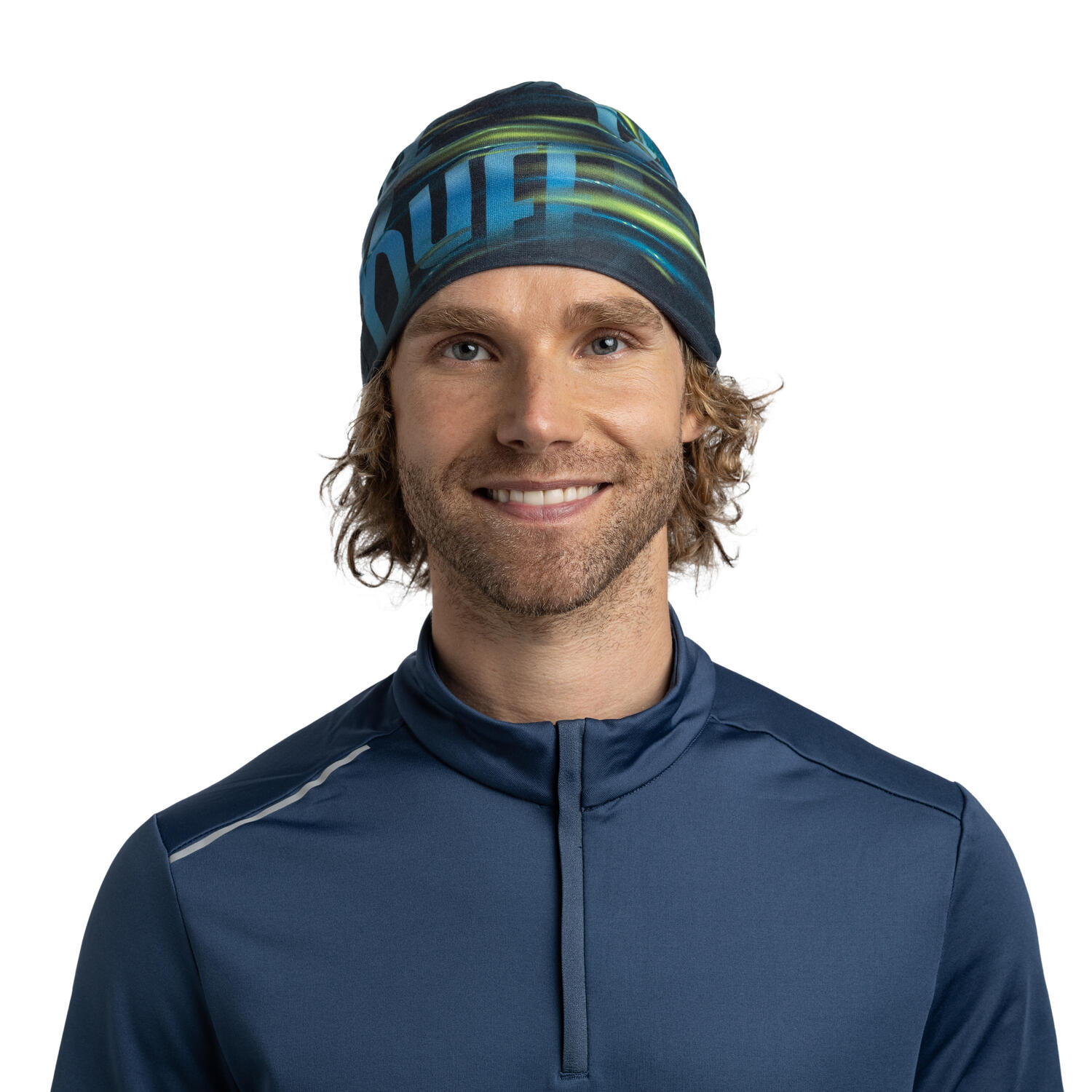 Gorro EcoStretch Unisex Buff Azul oscuro 5/7