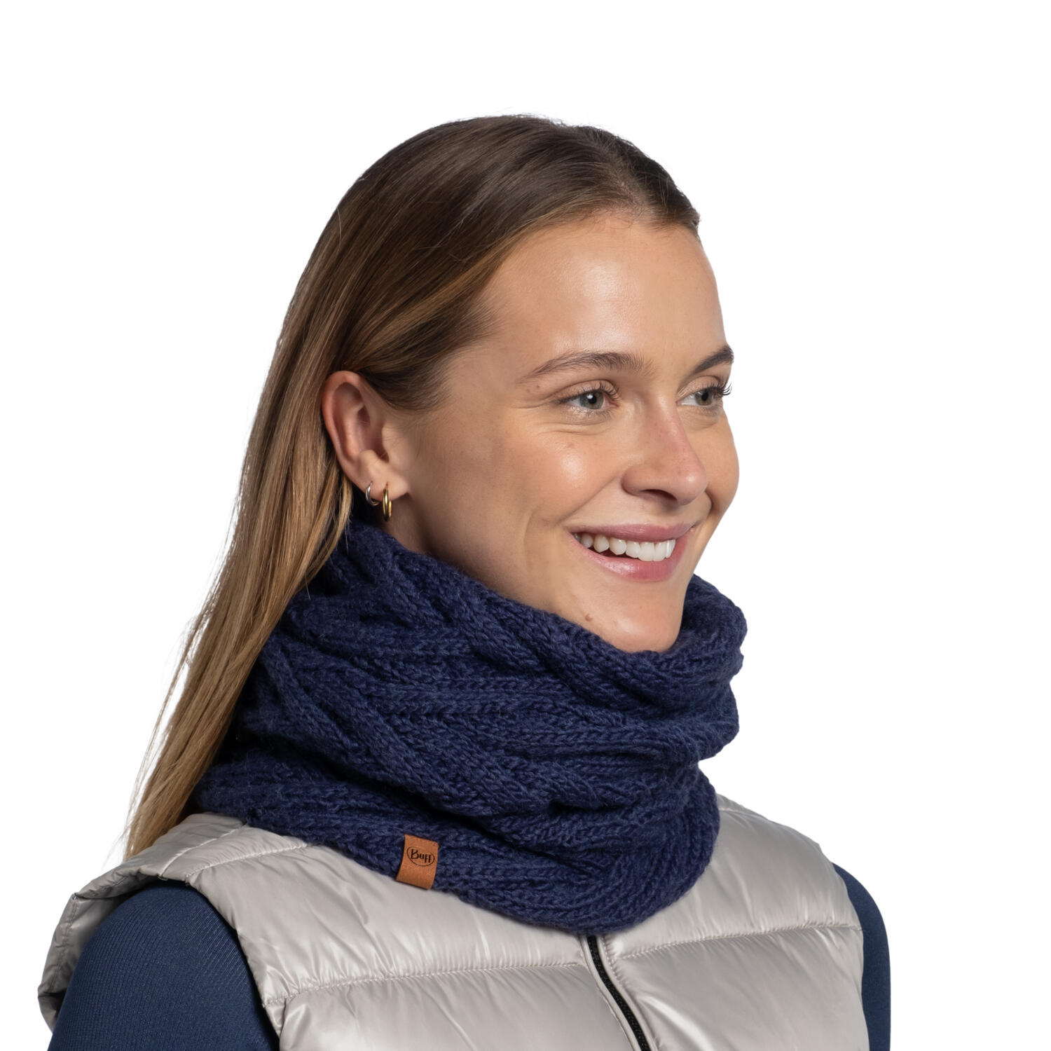 Komin na szyję - Bandana BUFF Knitted & Fleece Neckwarmer 2/7