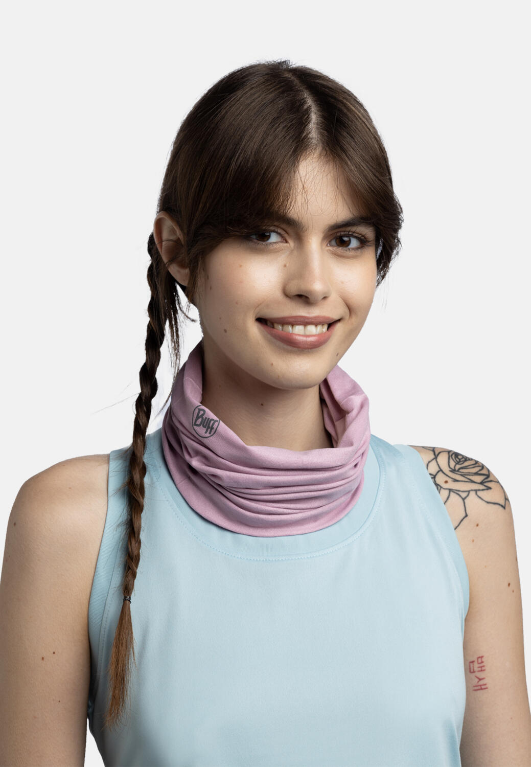 Braga de cuello CoolNet UV® Mujer Buff Morado 6/7
