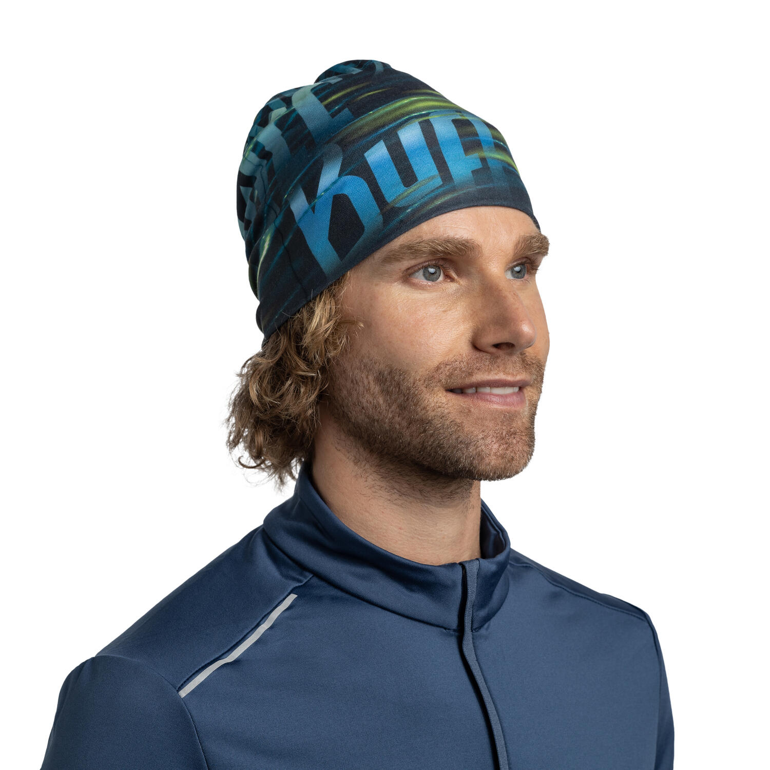 Gorro EcoStretch Unisex Buff Azul oscuro 6/7