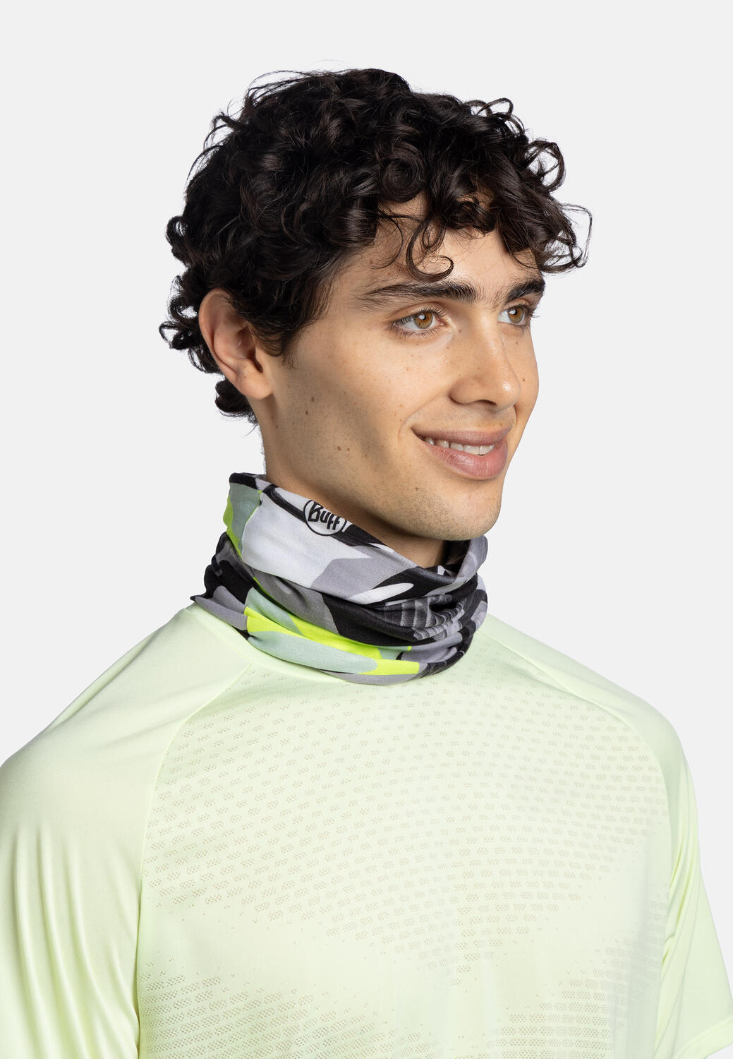 Braga de cuello CoolNet UV® Unisex Buff Negro 5/7