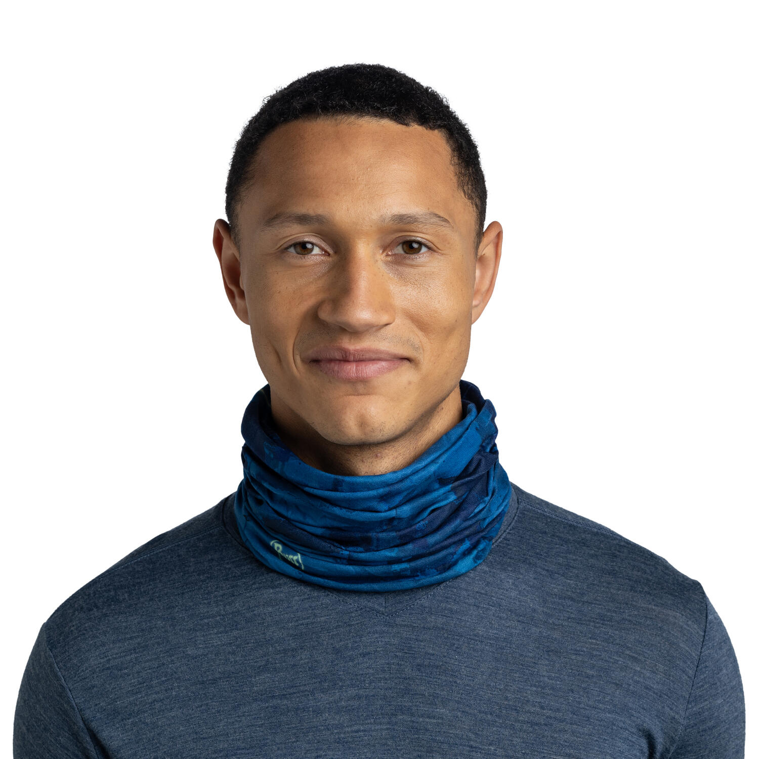 Braga de cuello Original EcoStretch Unisex Buff Azul 5/7