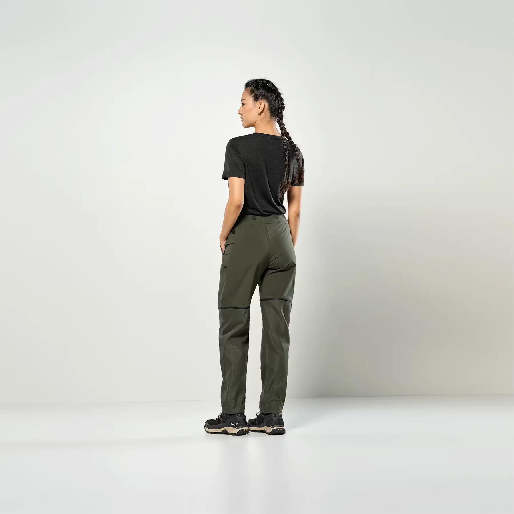 Pantalones 2 en 1 para mujer Salewa Puez Hemp 5/5