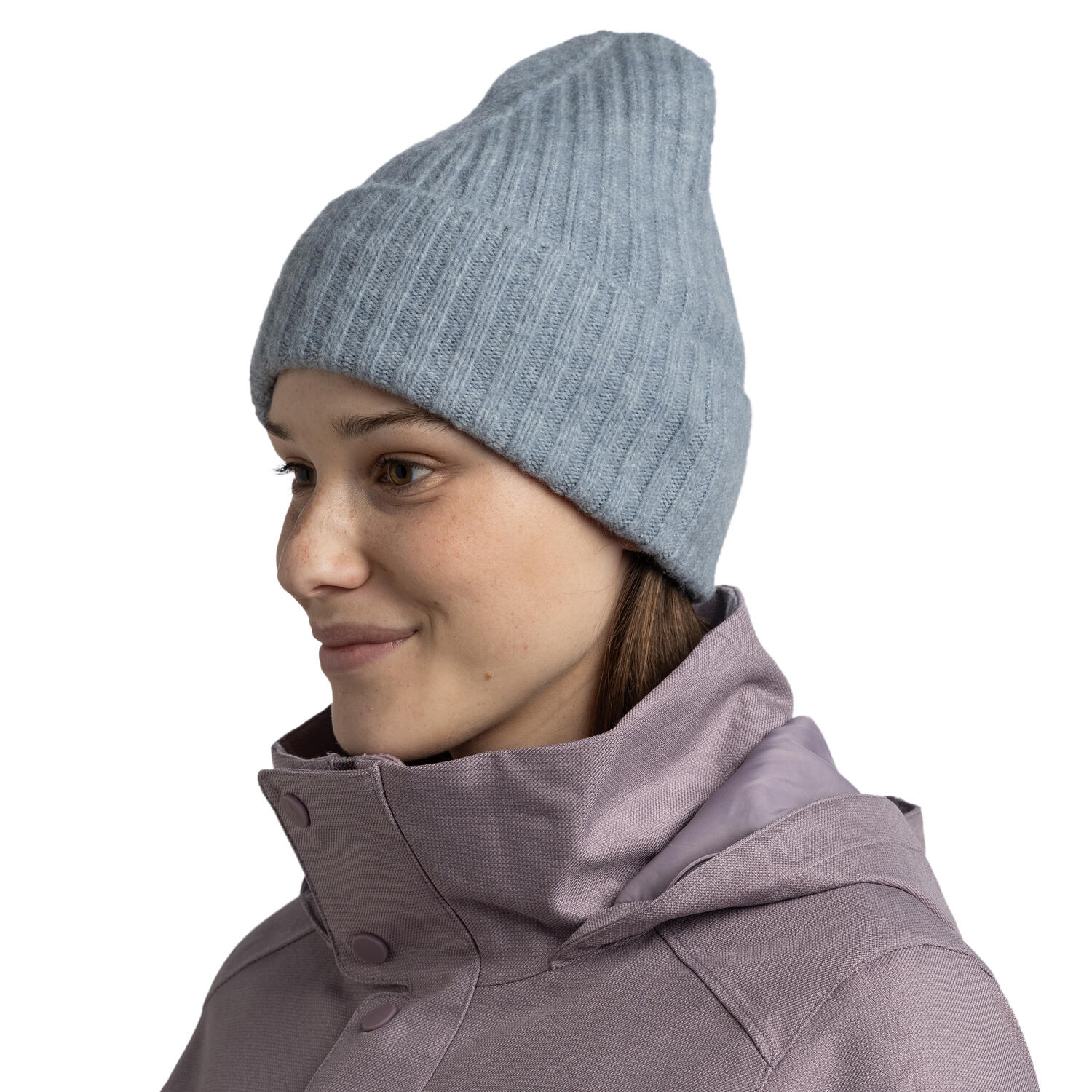 Bonnet tricoté Unisex Buff Bleu TAILLE UNIQUE 4/5