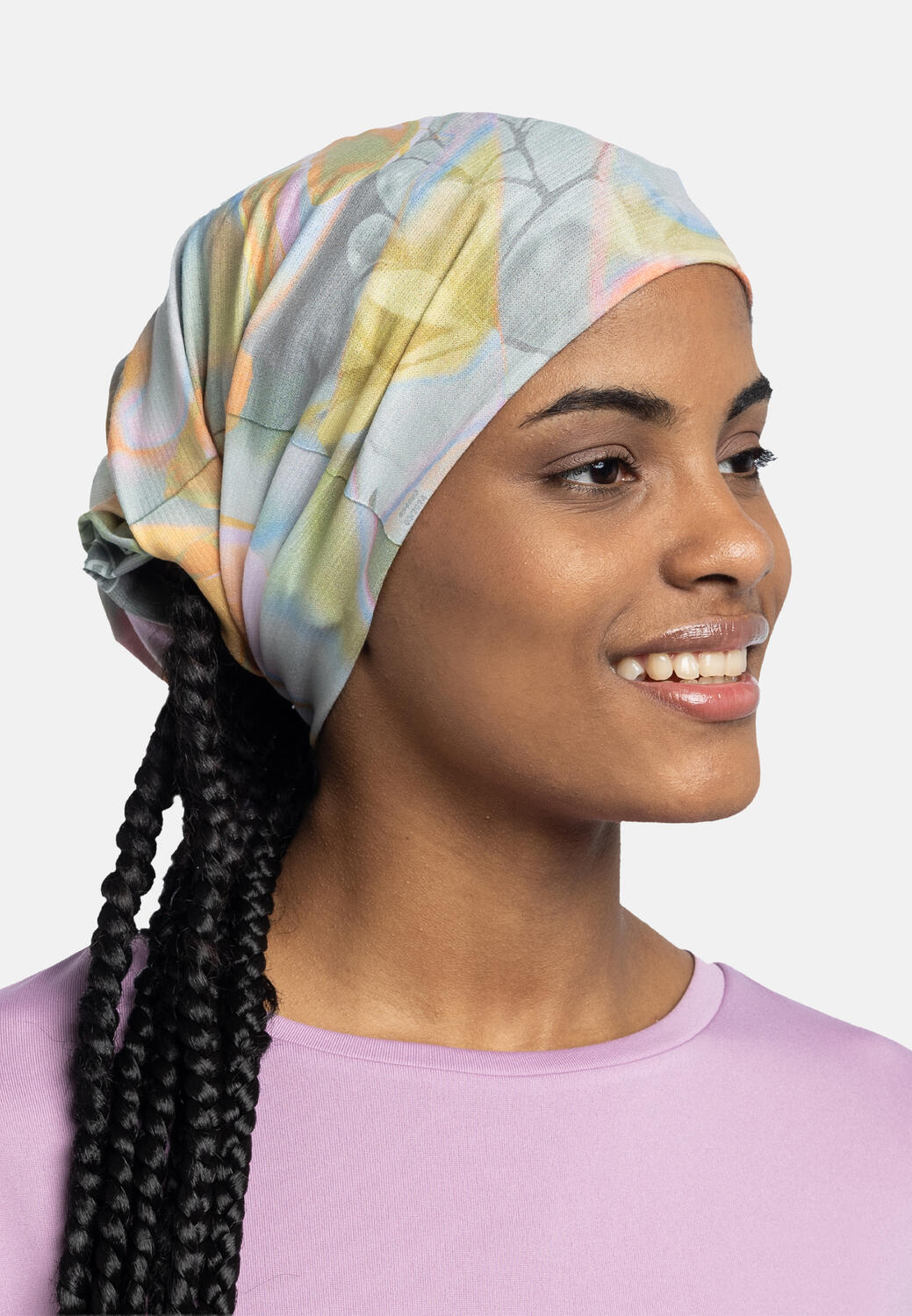 Braga de cuello CoolNet UV® Insect Shield Unisex Buff Verde 5/7