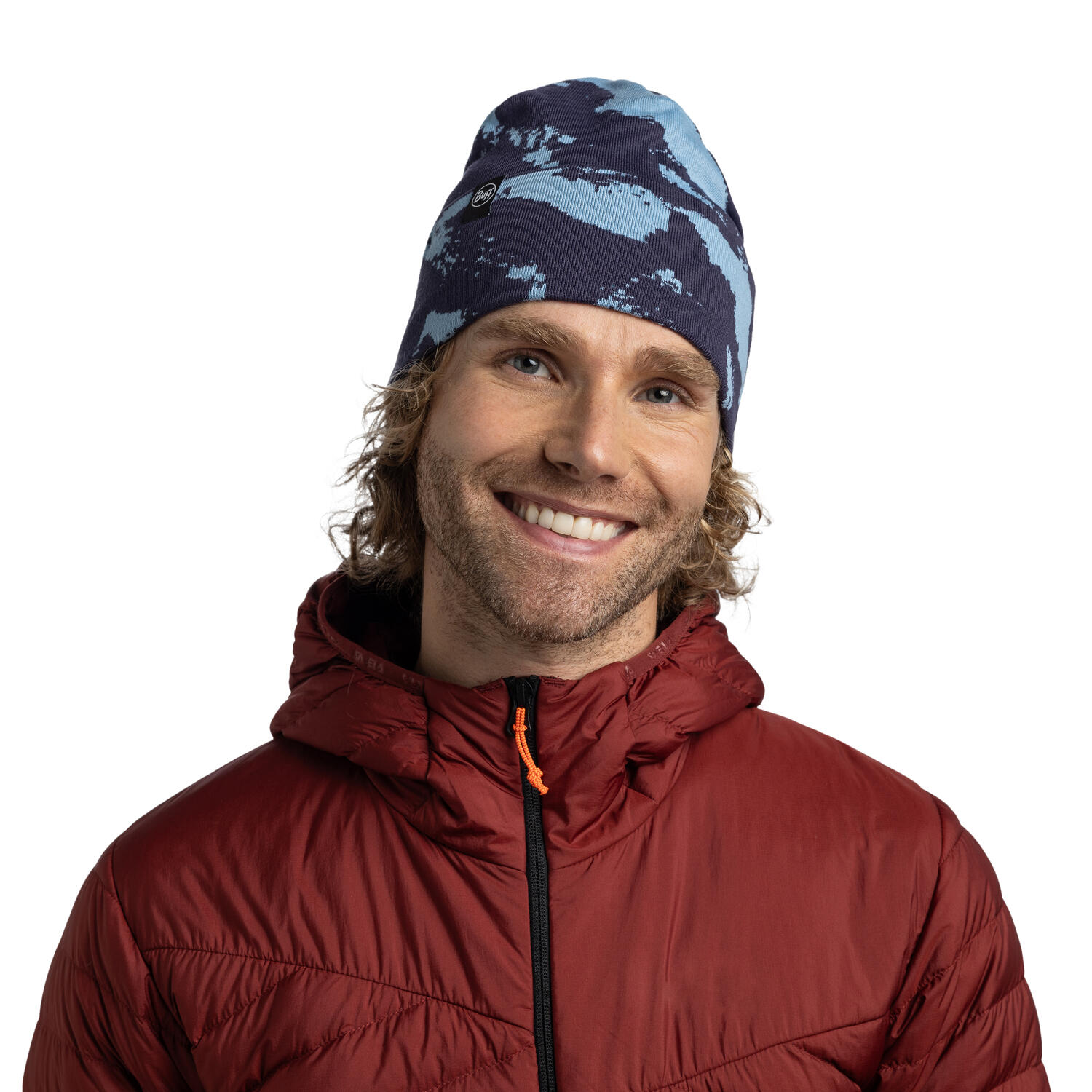 Gorro Knitted Mujer Buff Azul oscuro 3/5