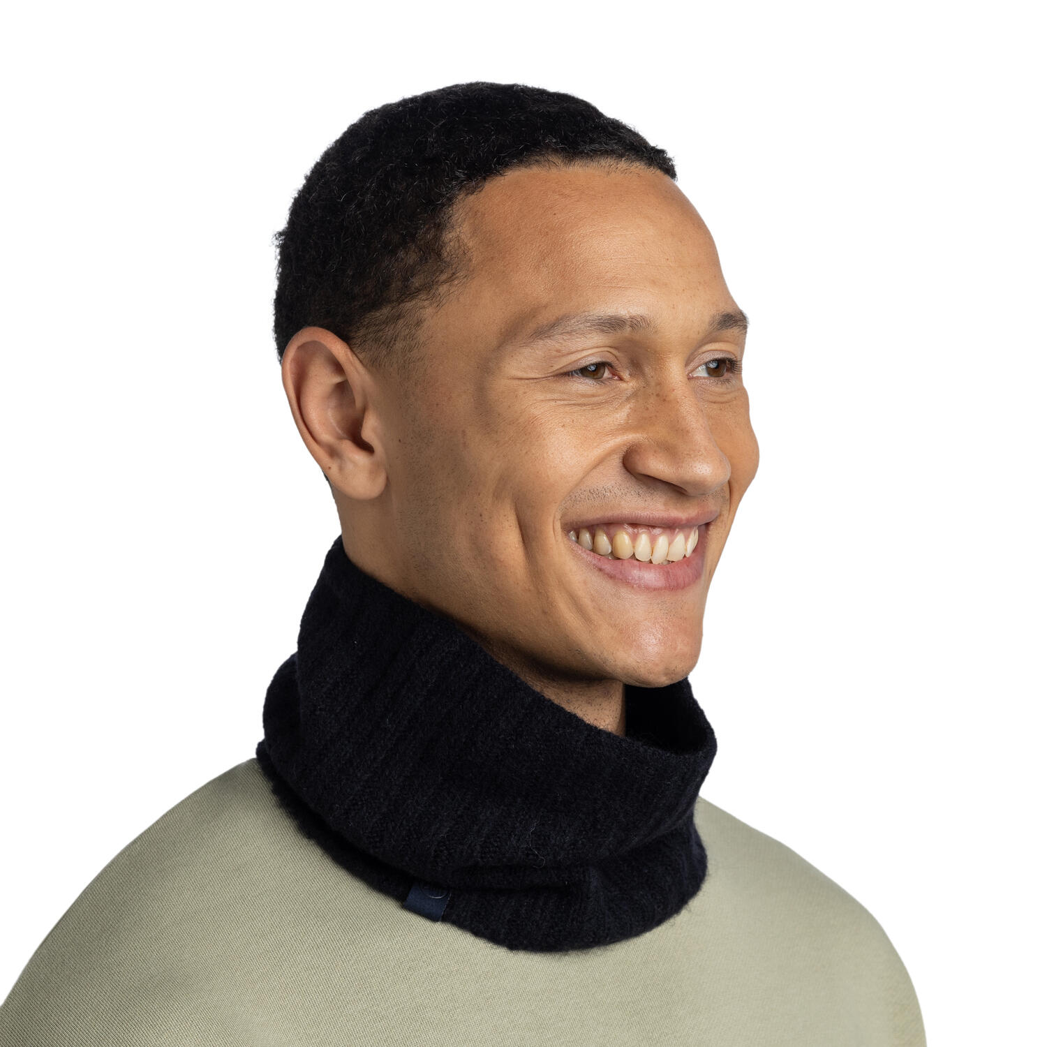 Cache-cou tricoté Unisex Buff Bleu foncé TAILLE UNIQUE 4/5
