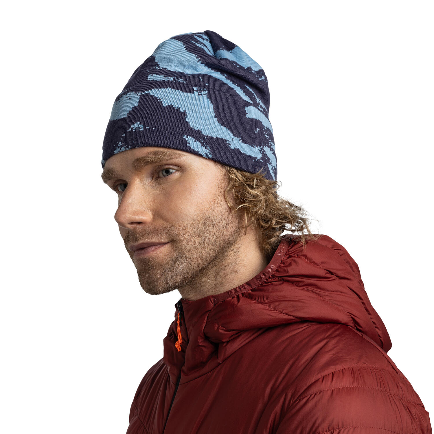 Gorro Knitted Mujer Buff Azul oscuro 4/5