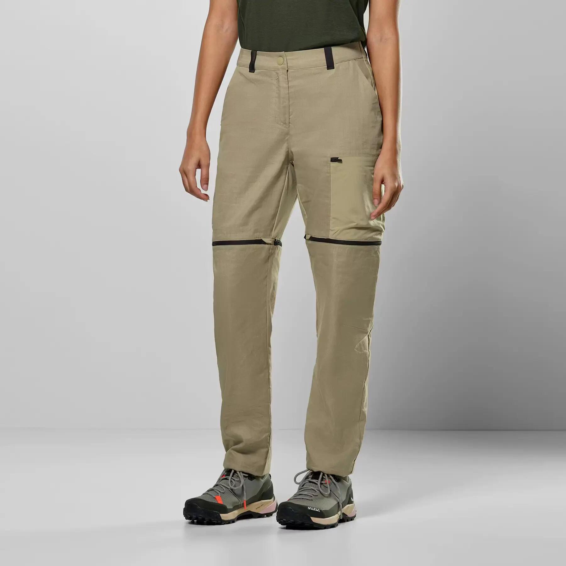 Pantalones 2 en 1 para mujer Salewa Puez Hemp 2/5