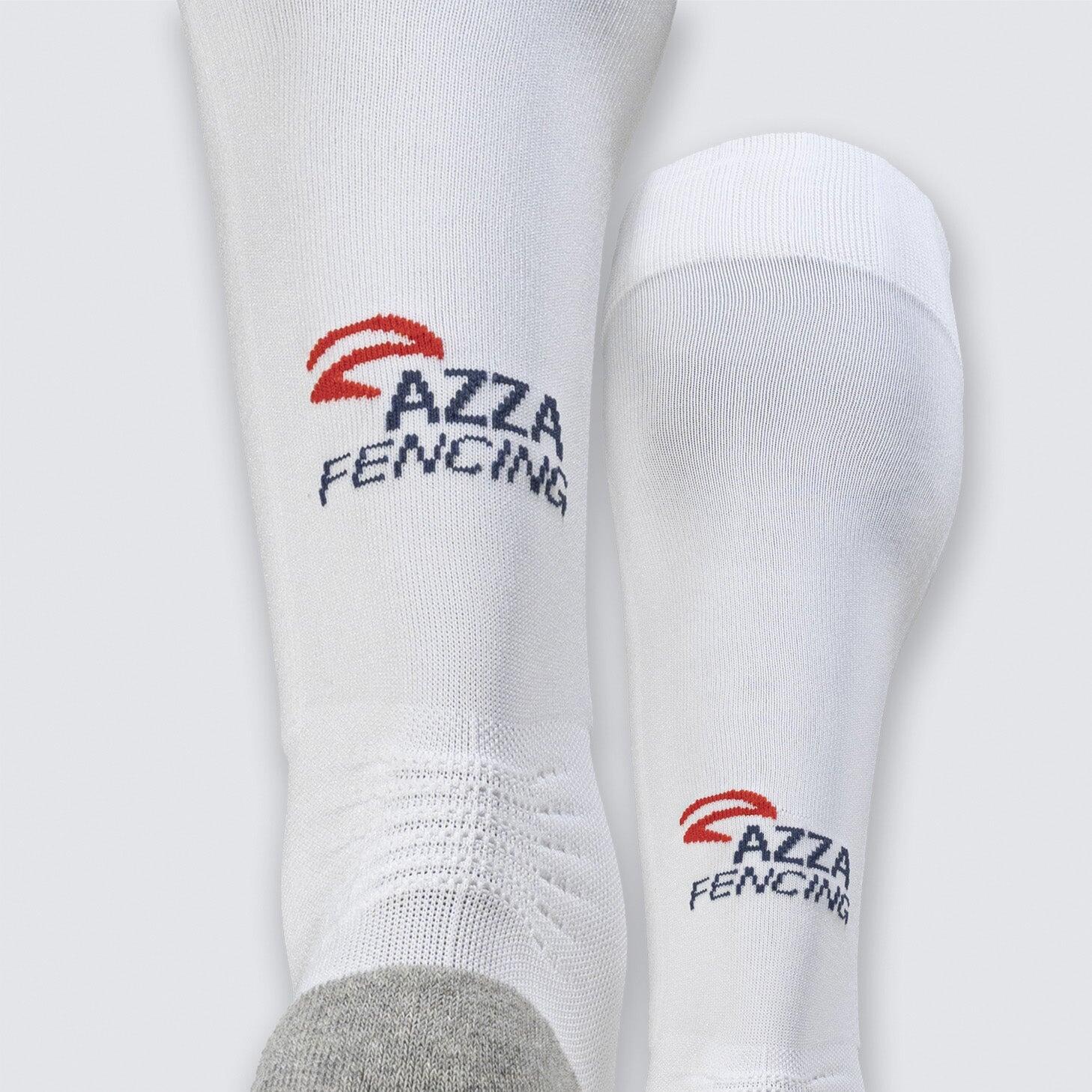 Meias longas de esgrima Azza — desempenho, suporte e durabilidade 4/7