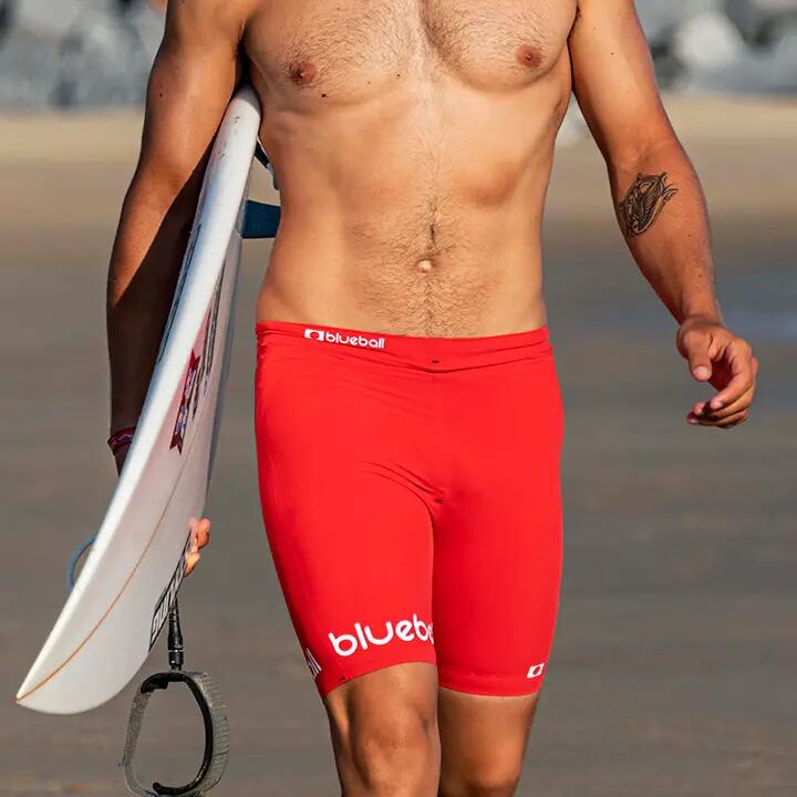 SHORT WATERSPORT POUR HOMME BlueBall EN ROUGE 5/7