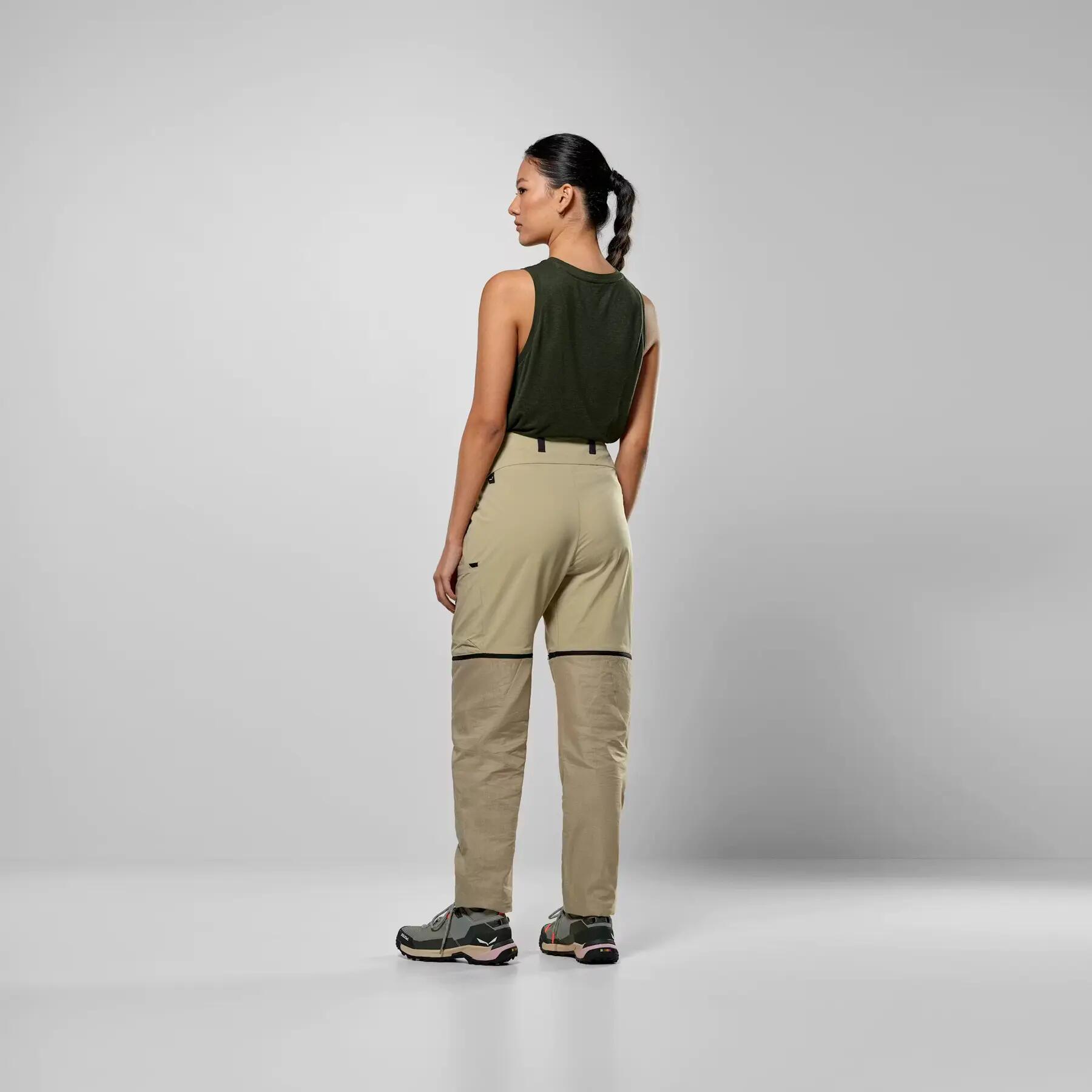 Pantalones 2 en 1 para mujer Salewa Puez Hemp 4/5