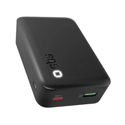 Powerbank 20000 mah met hoge capaciteit, pd en twee usb-aansluitingen