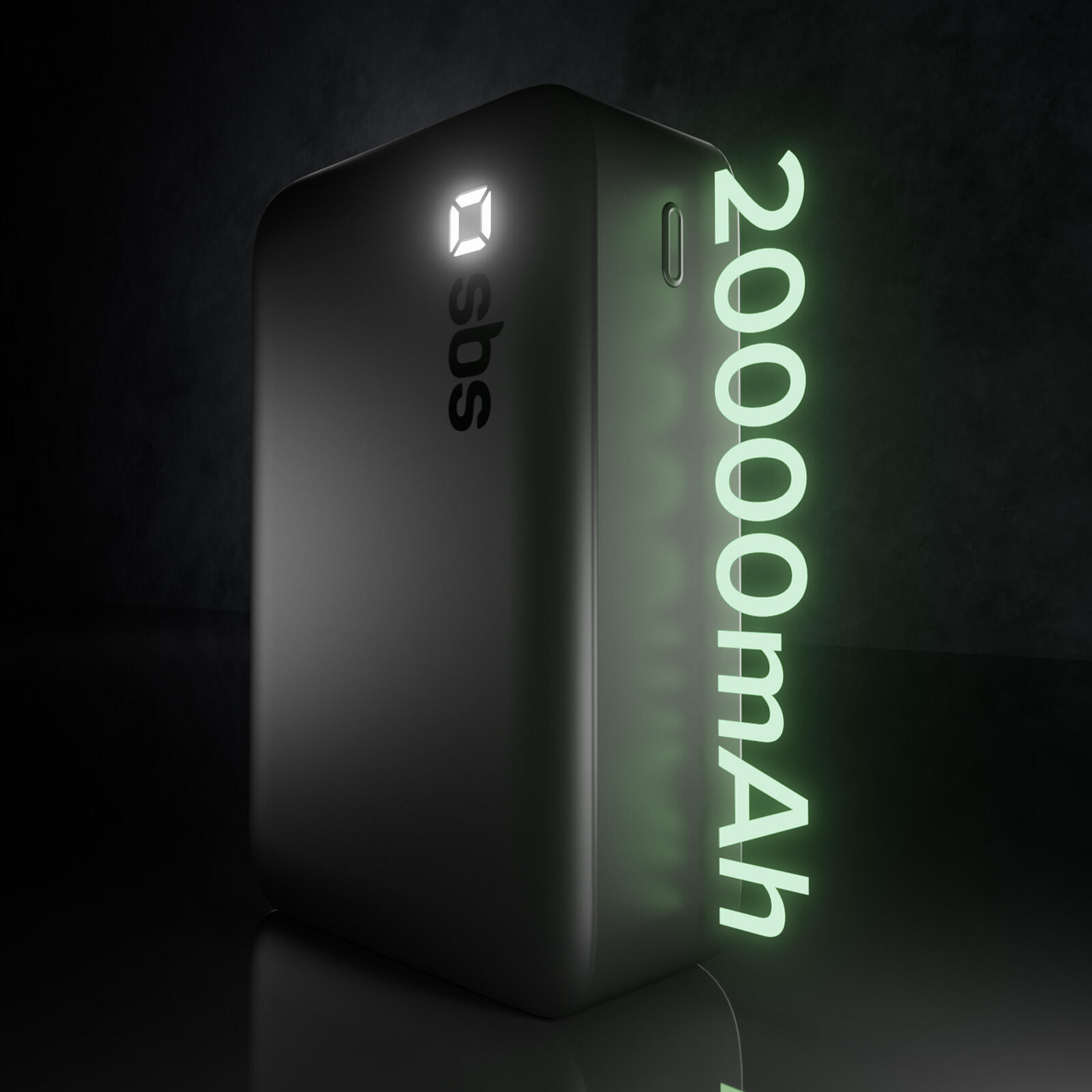 Power Bank 20000 mAh High Density con PD e doppia porta USB 3/7