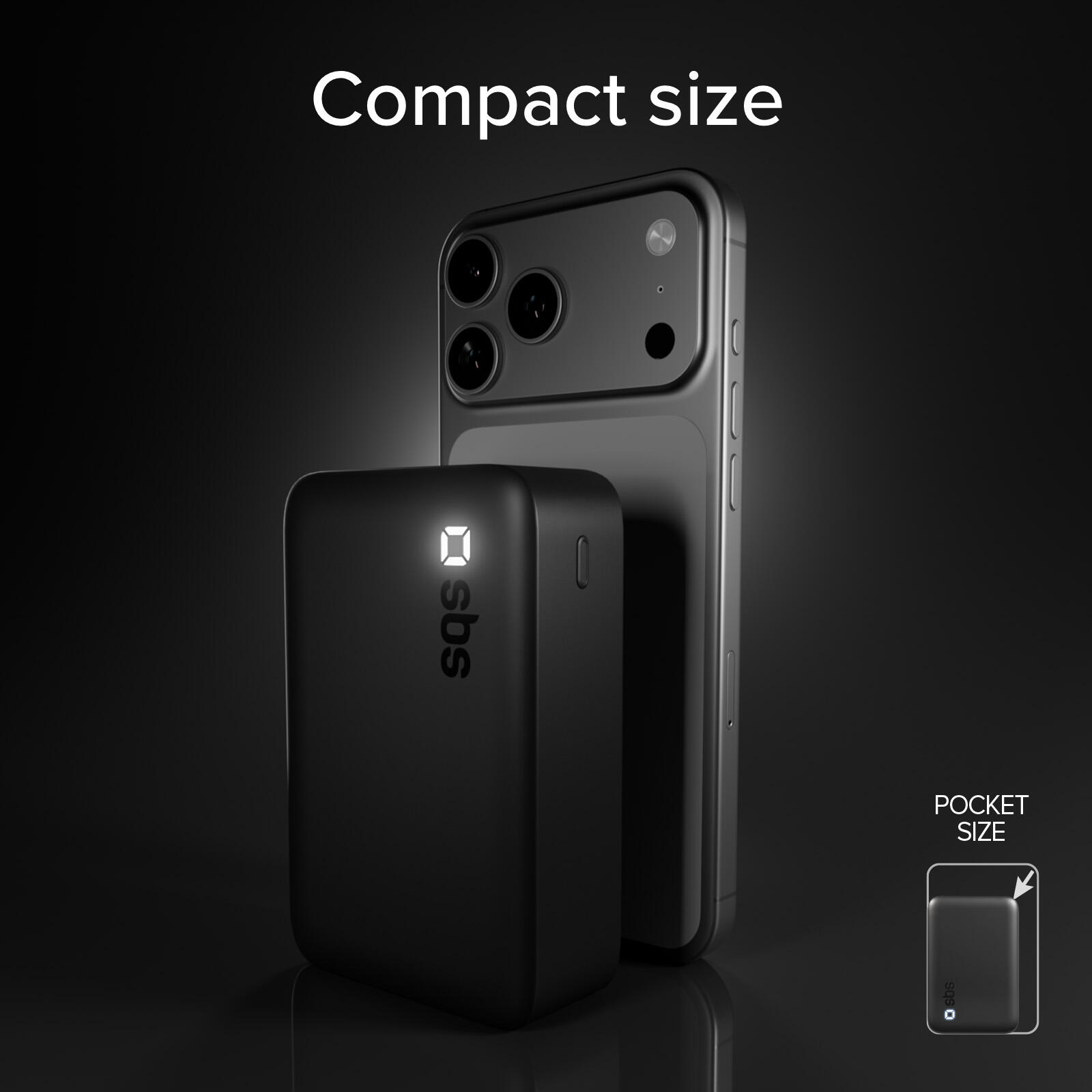 Power Bank 20000 mAh High Density con PD e doppia porta USB 5/7