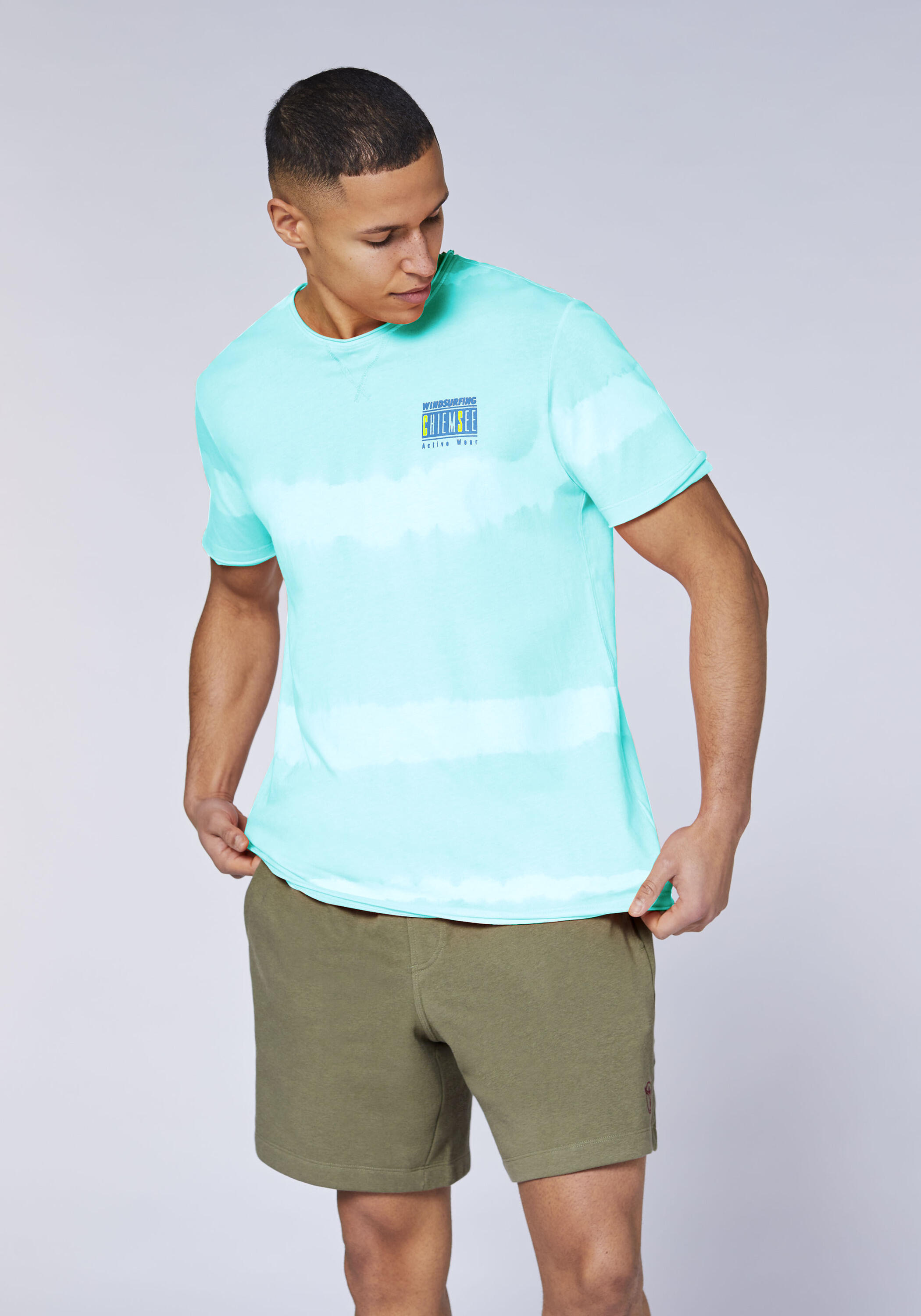 T-Shirt mit Batik-Farbverlauf 3/7