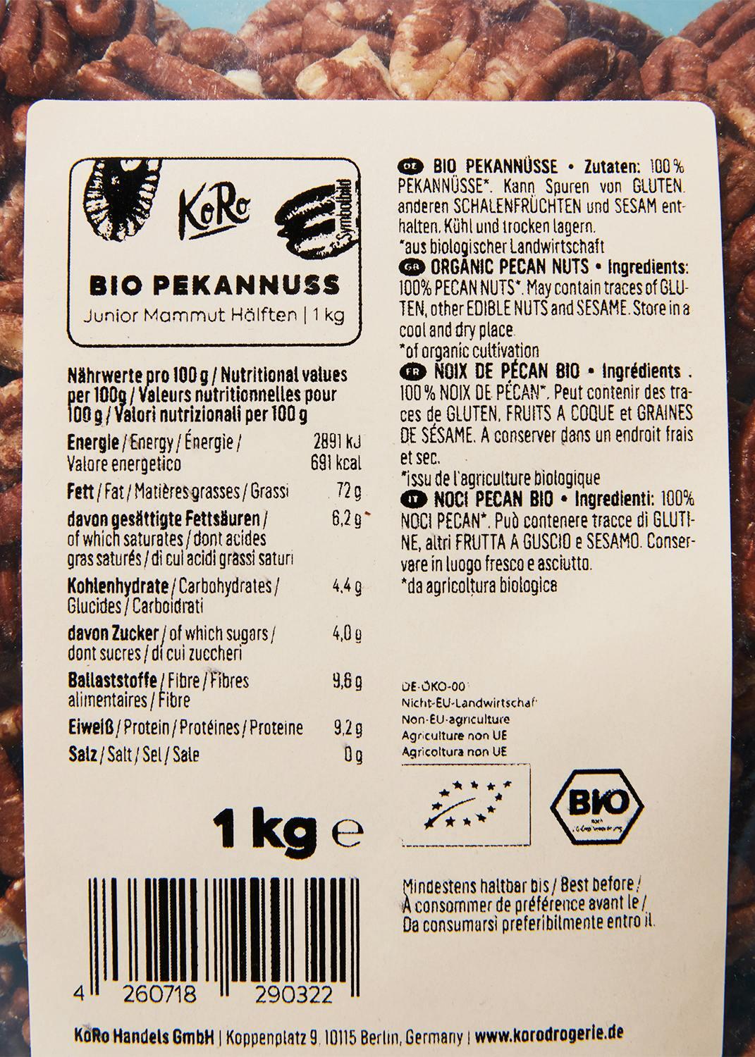 Noci pecan bio | 1 kg 4/7