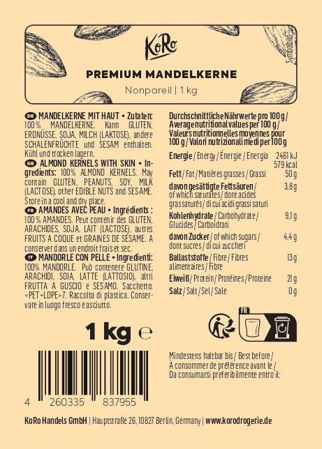 Mandorle Premium sgusciate | 1 kg 3/7
