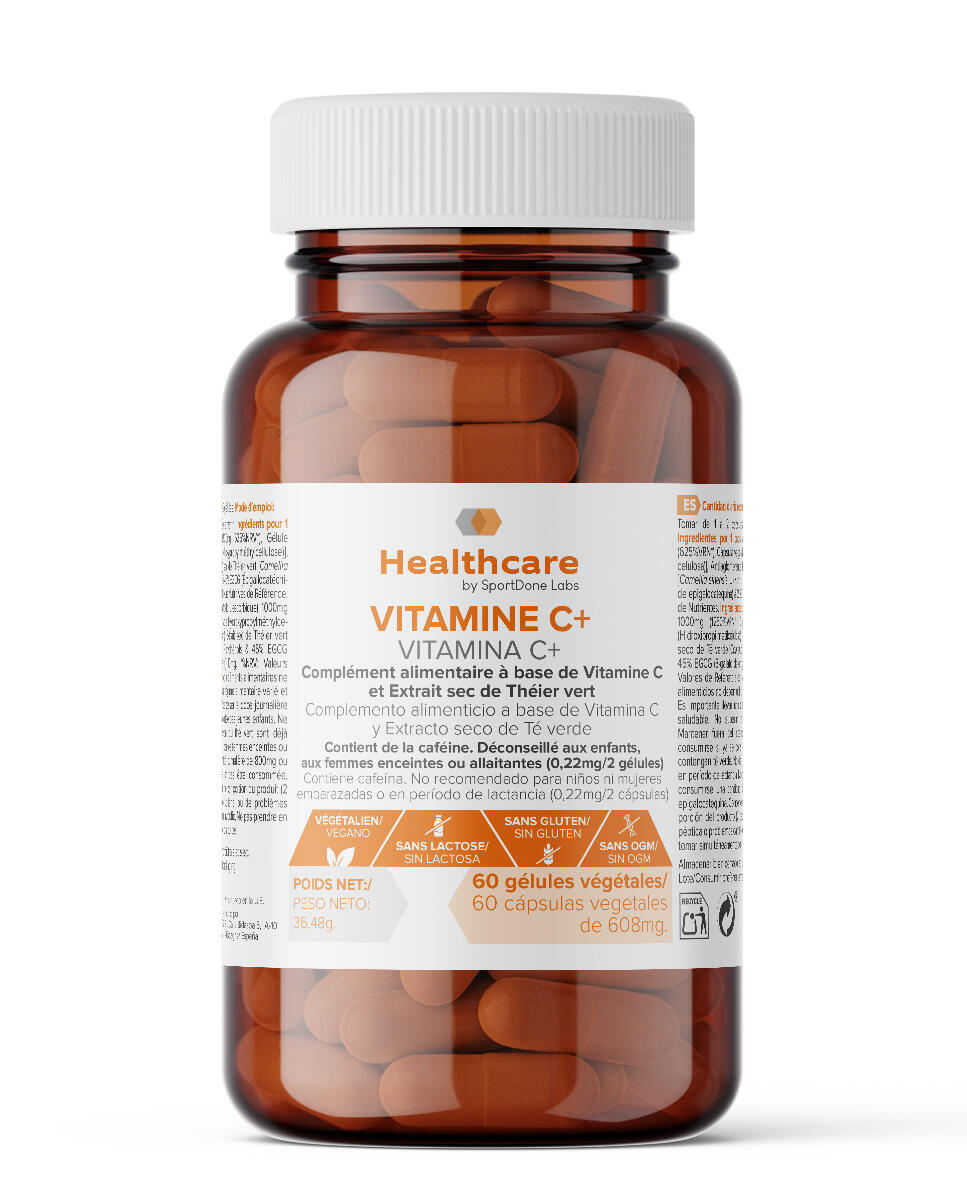 Vitamine C+ 60 Gélules SportDone 1/3