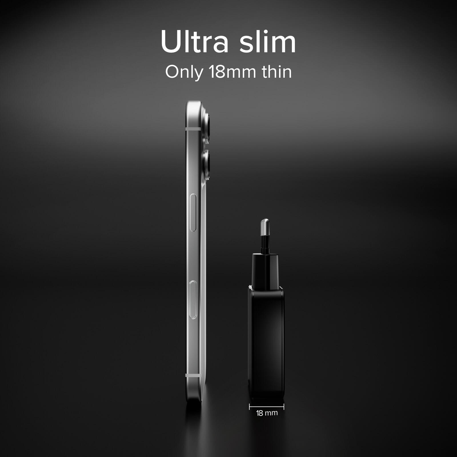 Caricatore da muro 65w USB-C Ultra Slim con doppia uscita 4/7