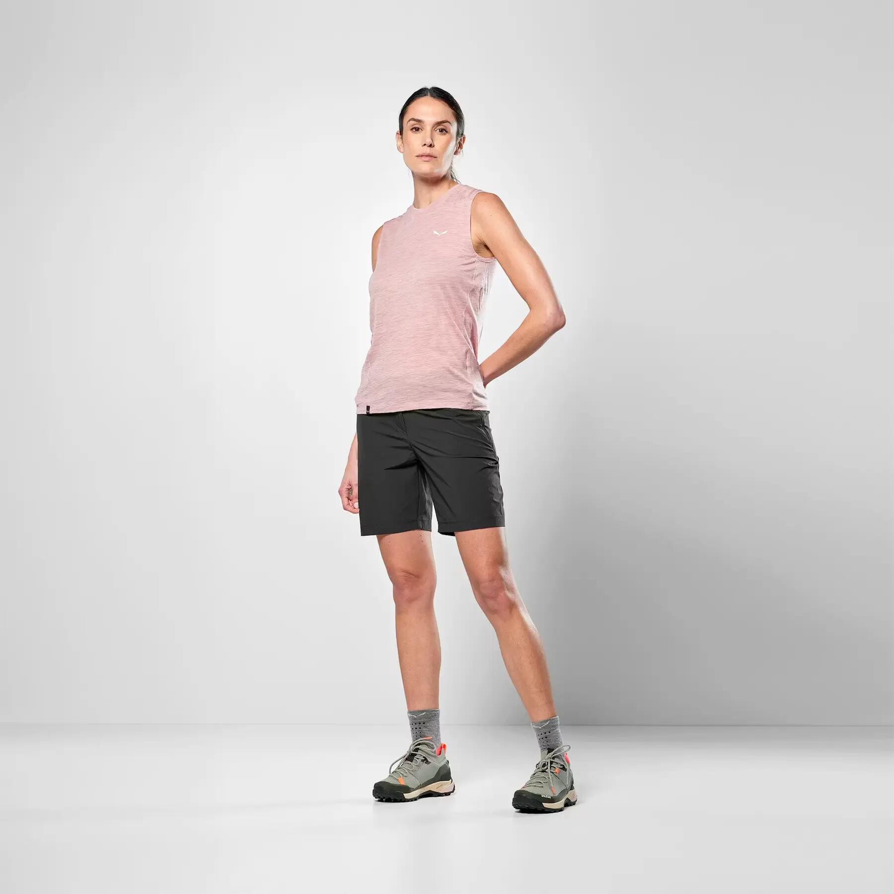 Camiseta sin mangas con mini logo mujer Salewa Eagle 3/5