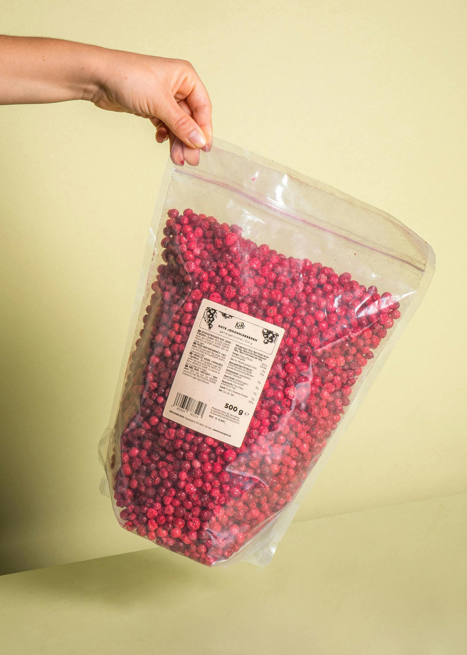 KoRo - Groseilles lyophilisées - 500 g 6/6