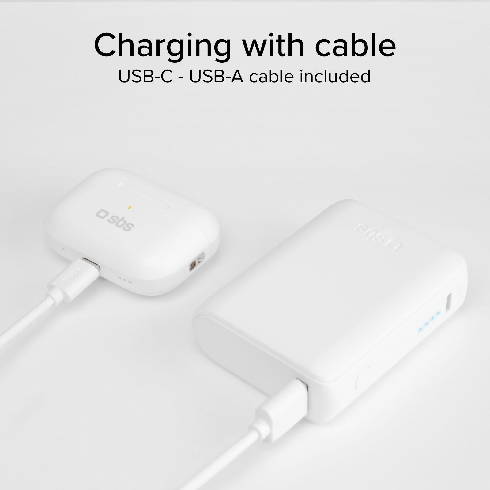 Écouteurs TWS compatibles avec la recharge sans fil 7/7