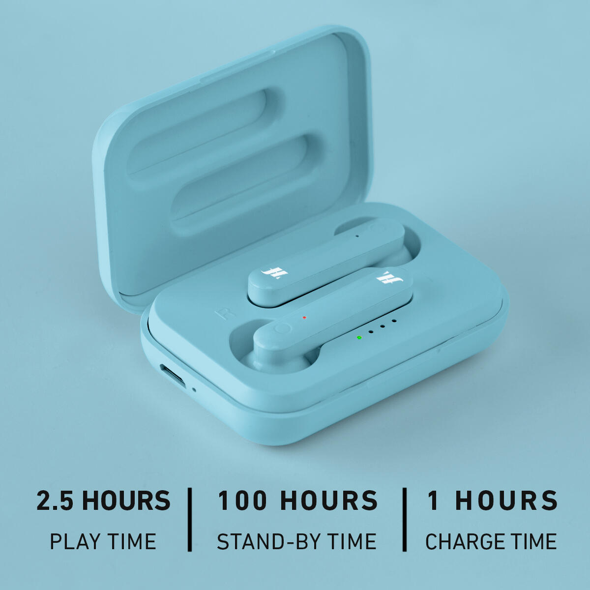 TWS Beat – Écouteurs Twin avec marche-arrêt automatique et station de charge 5/7