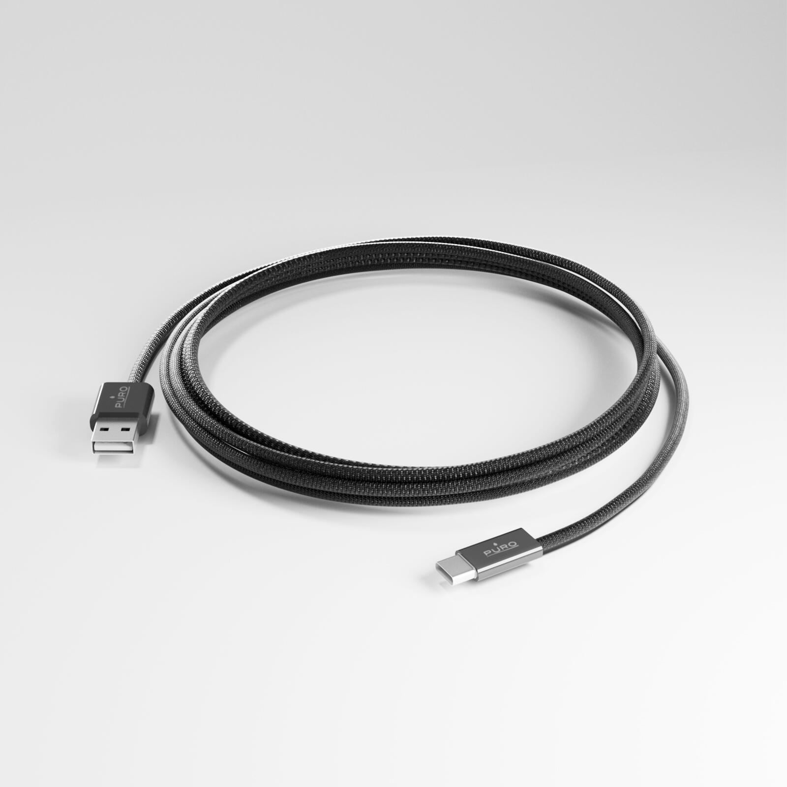 Câble de Chargement et de Synchronisation Fabrik 2.0 USB-A - USB-C 4/6