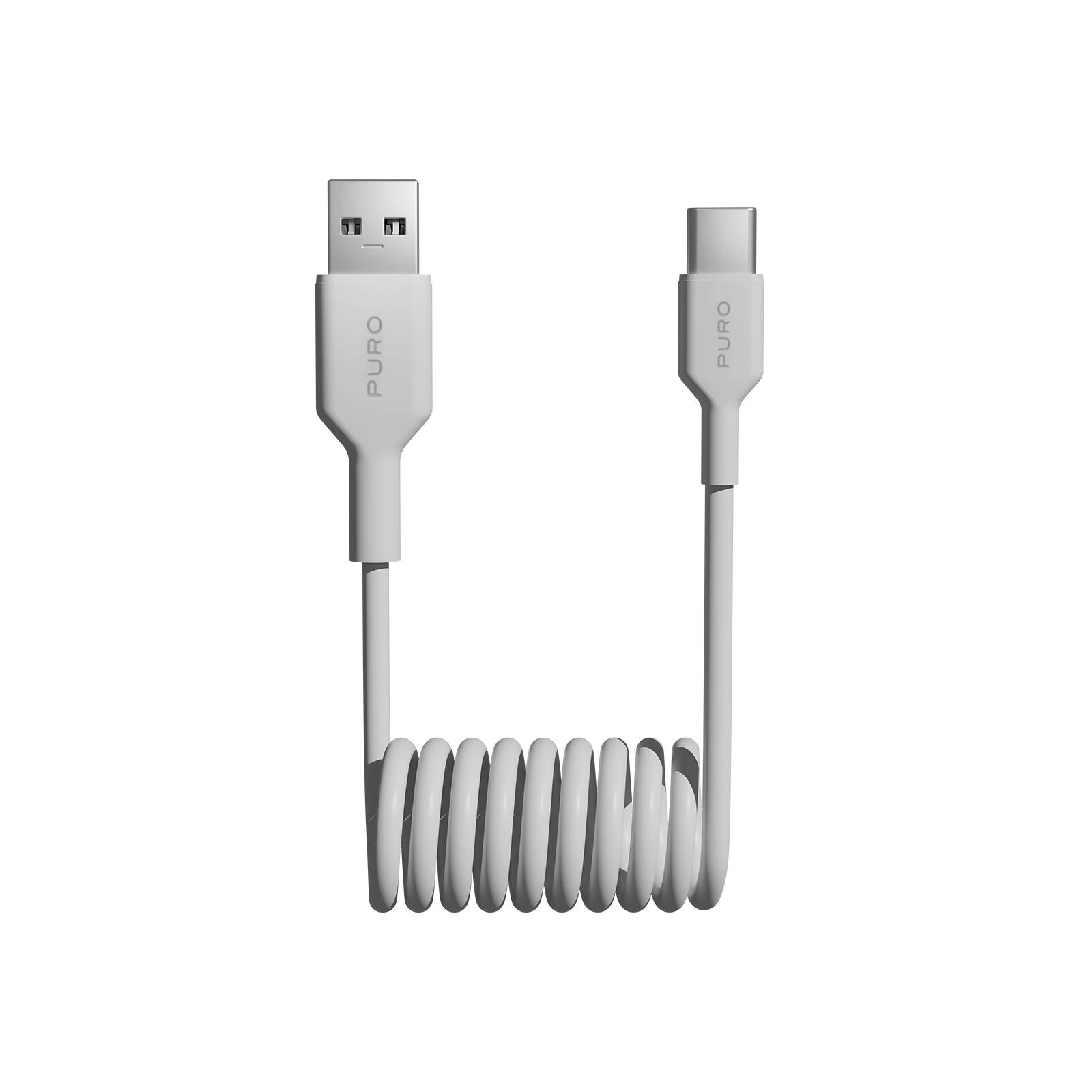 Cavo Spirale in TPU da USB-A a USB-C, 1m 2/5
