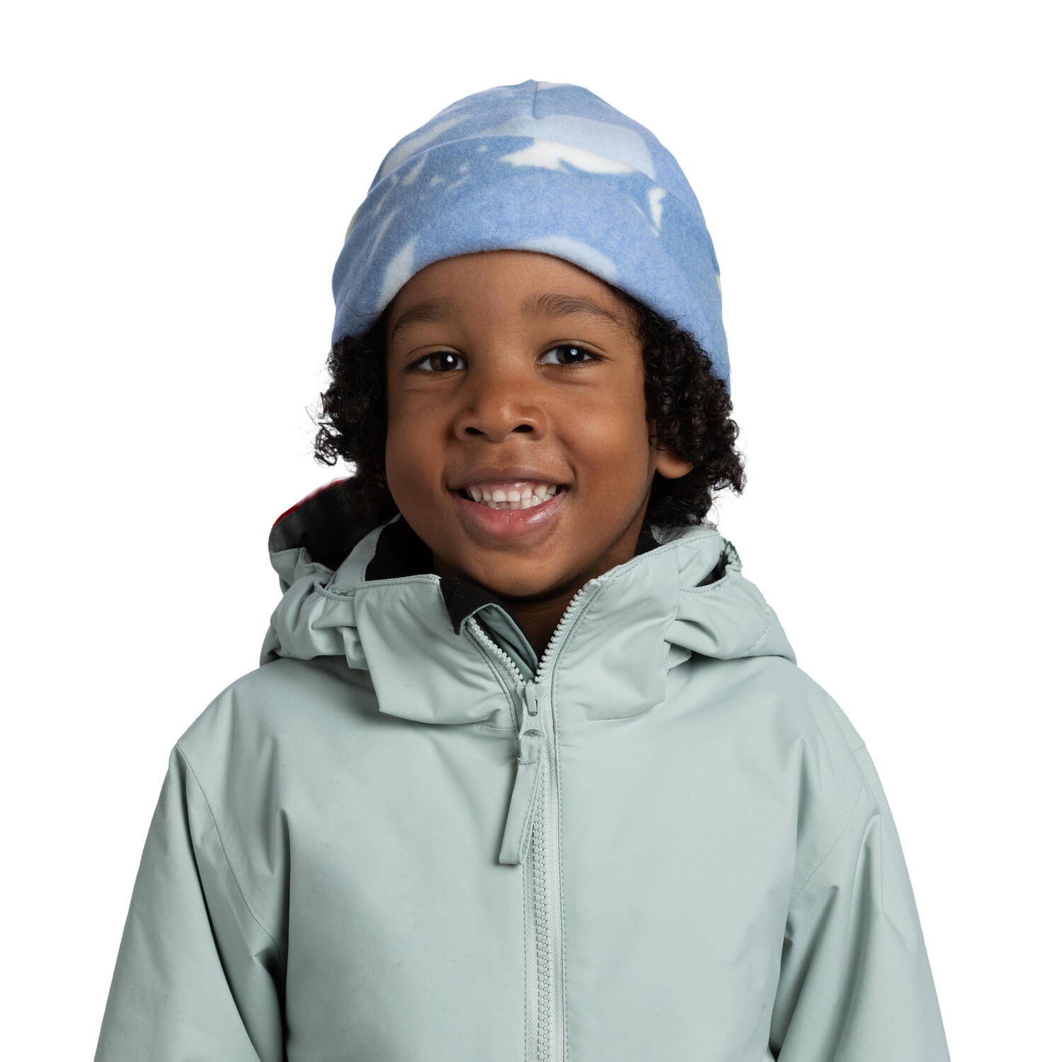 Gorro Polar Pattern Unisex Buff Azul 3/5
