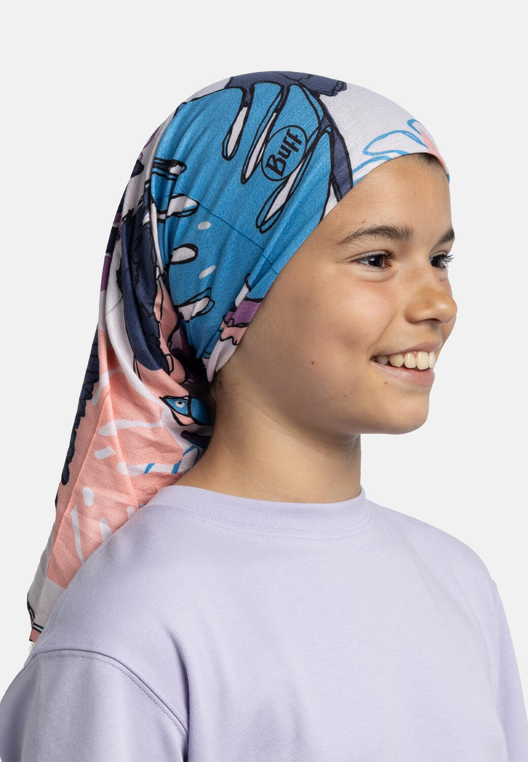 Tour de cou CoolNet UV® Unisex Buff Violet TAILLE UNIQUE 4/6