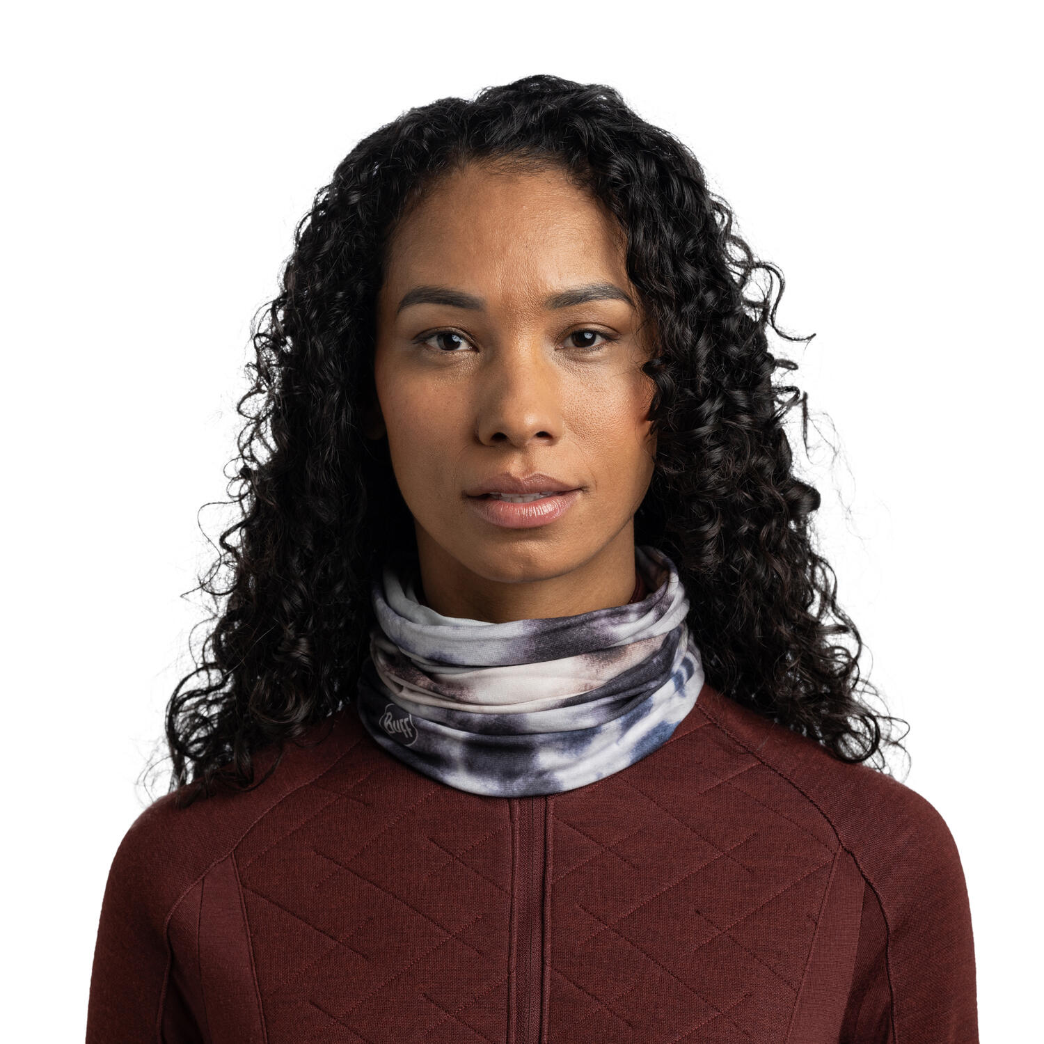 Tour de cou Original EcoStretch Unisex Buff Gris TAILLE UNIQUE 3/5