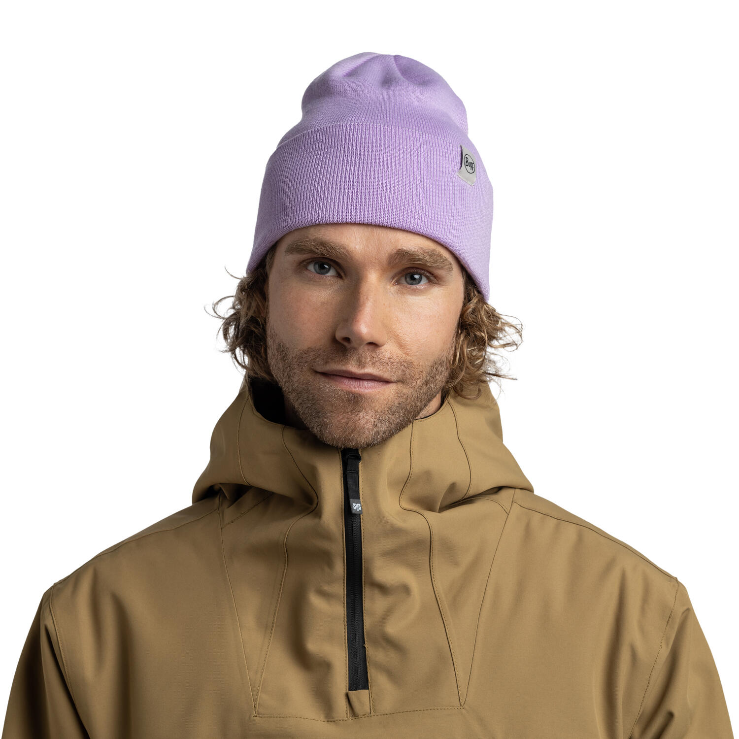 Gorro de malha Buff Violeta 5/7