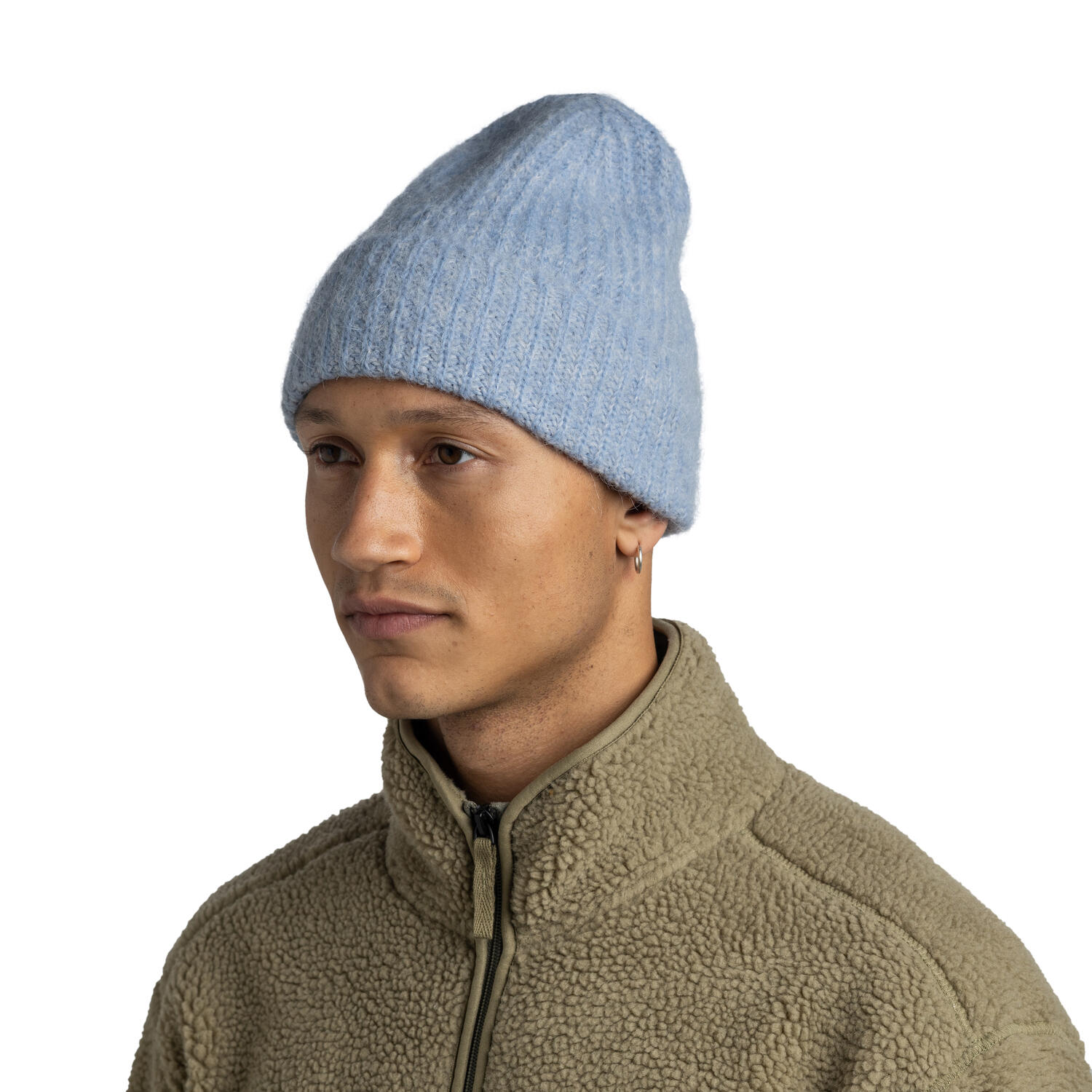 Gorro Knitted Unisex Buff Azul ÚNICA 3/5