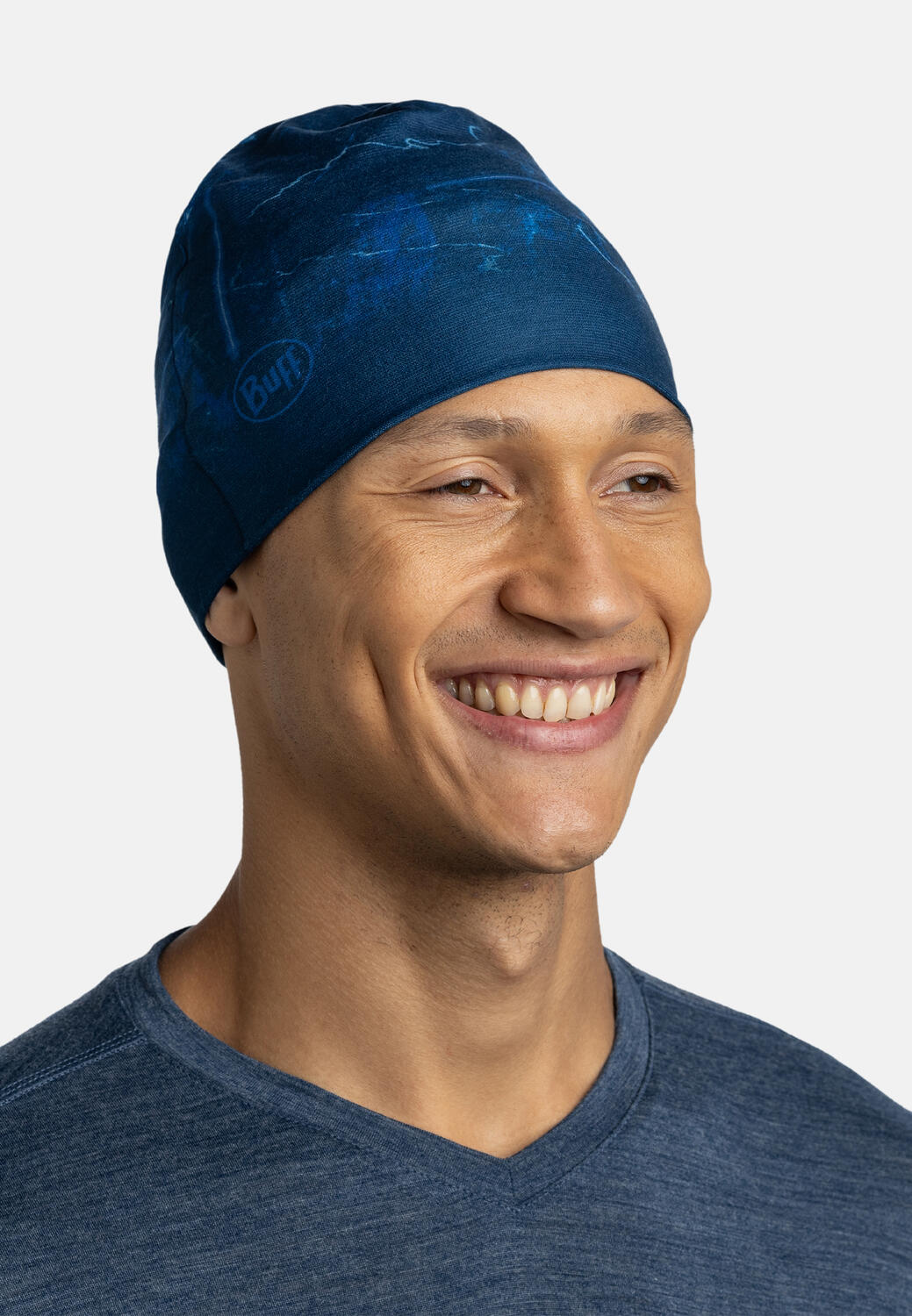 Czapka Ecostretch Beanie - Oney Blue 5/7