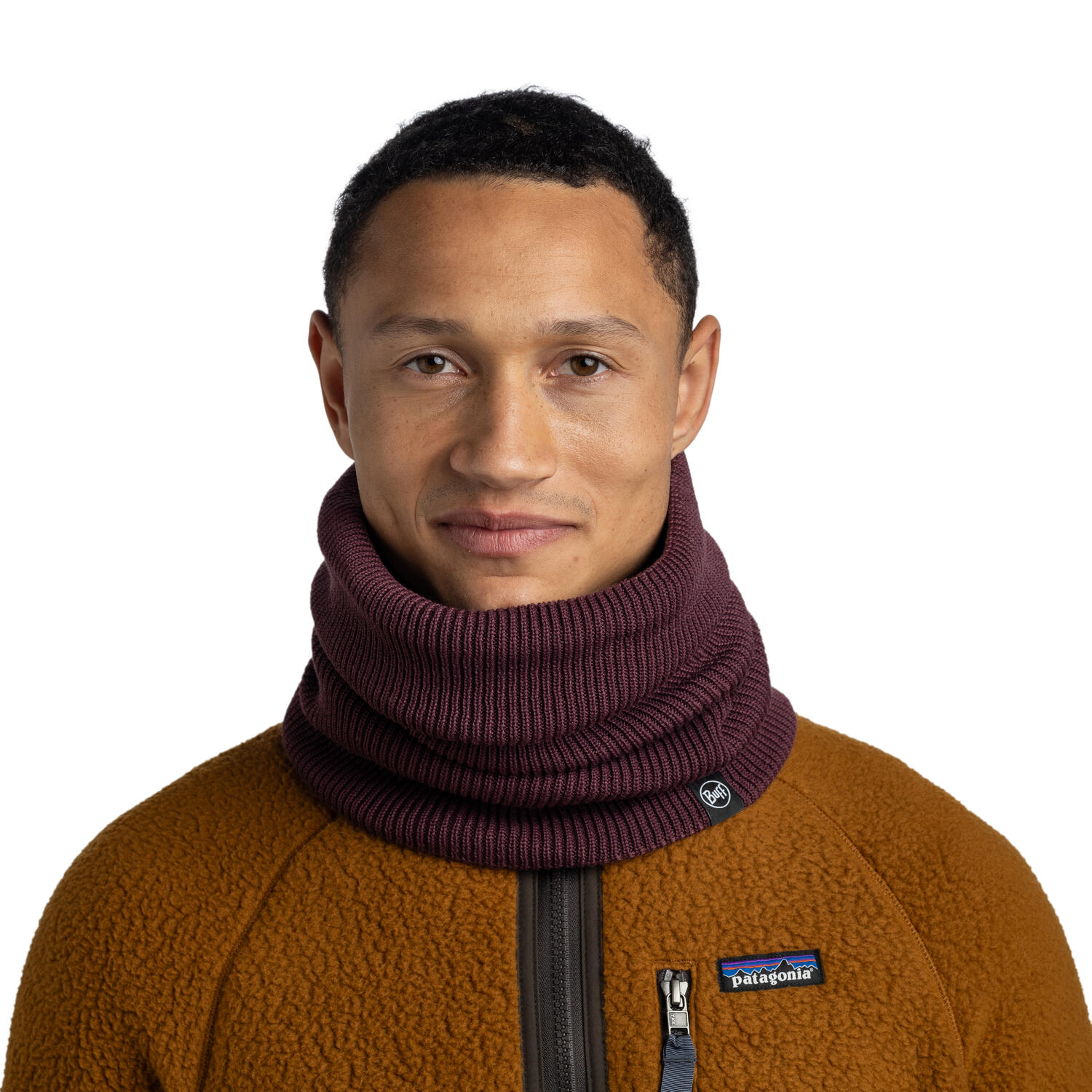 Komin na szyję Buff Renvi - burgundy 5/7