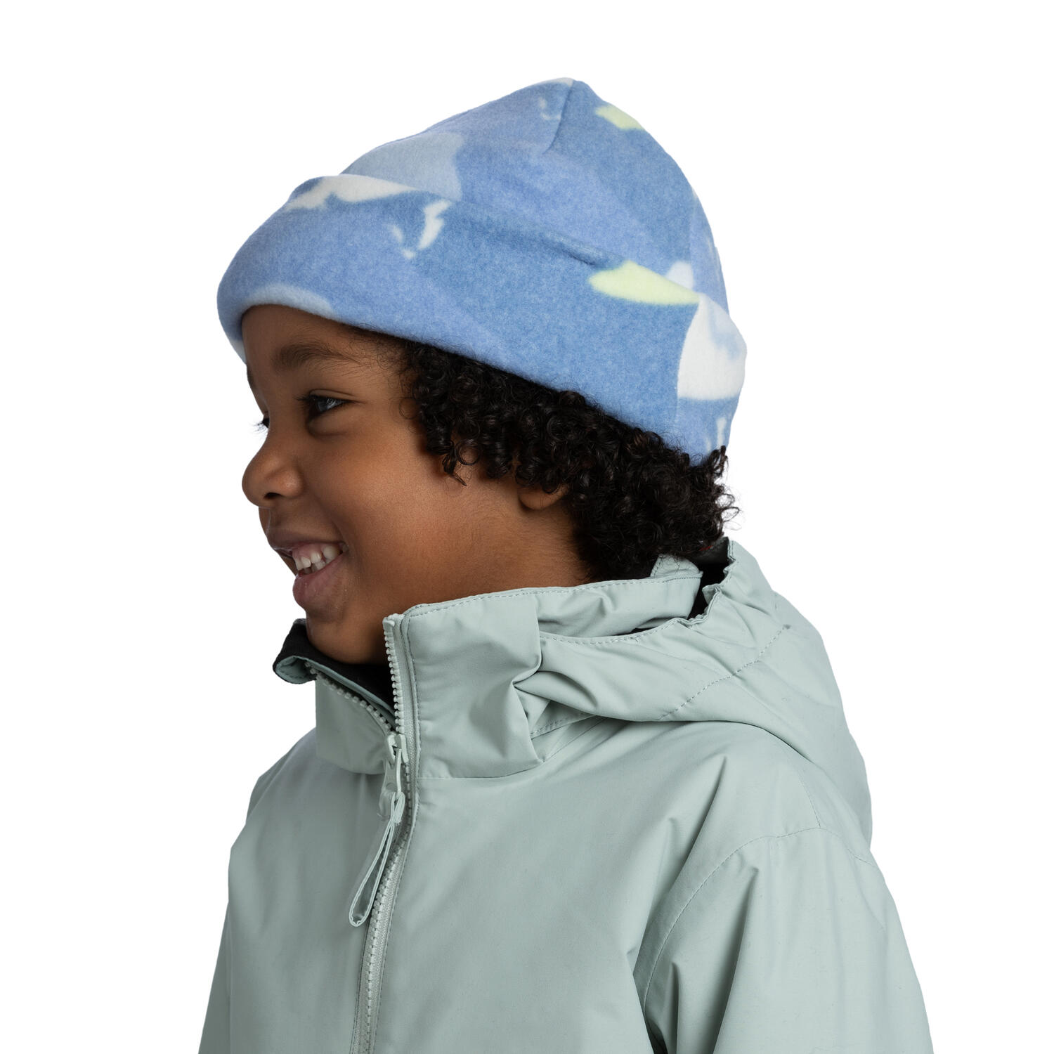 Gorro Polar Pattern Unisex Buff Azul 4/5