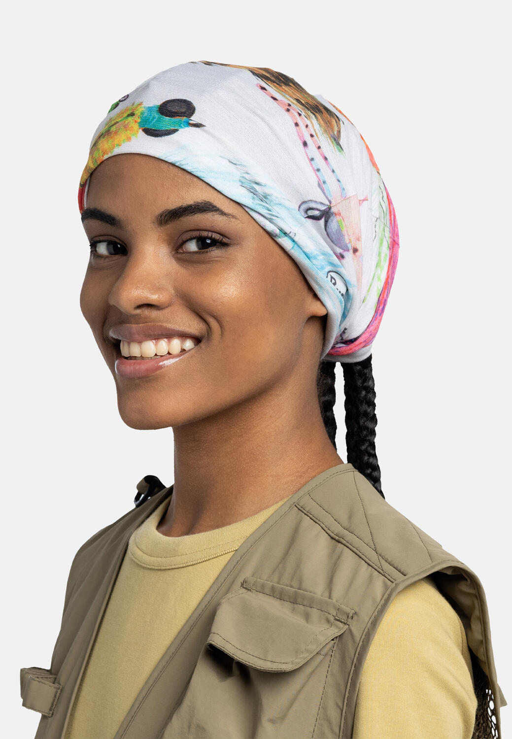 Bandana BUFF COOLNET UV® ALEXANDRA NICOLE FLIES 3/5