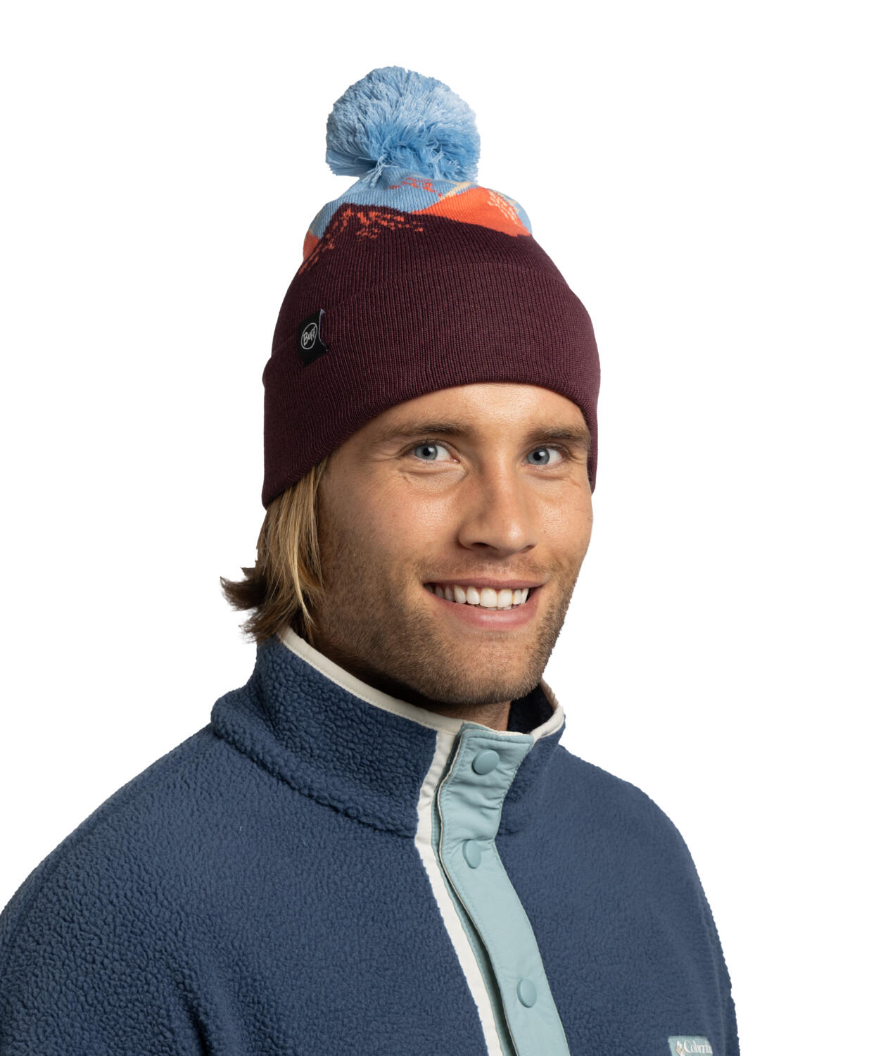 Knitted Hat BURGUNDY - 5/6
