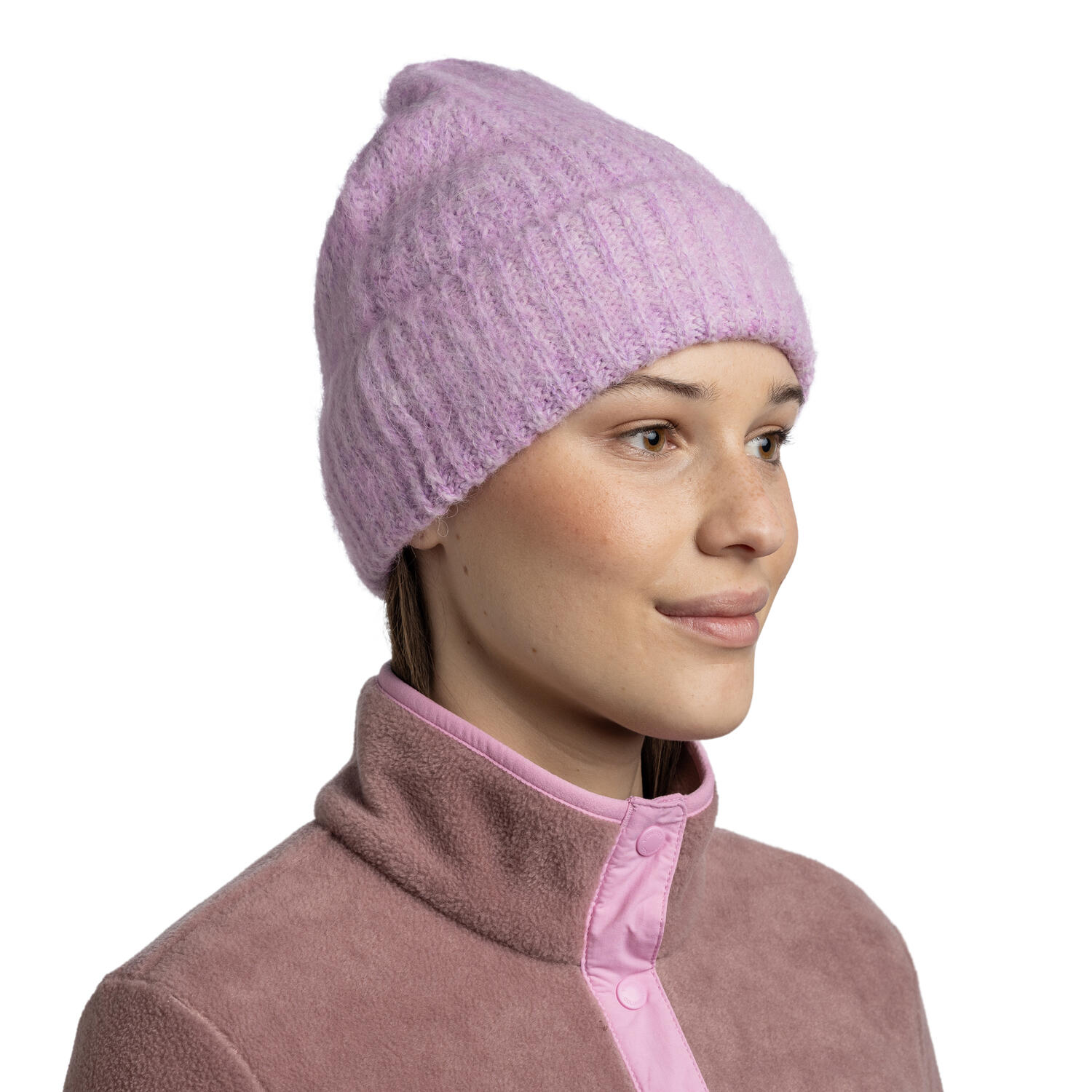 Gorro Knitted Unisex Buff Rosa 4/5