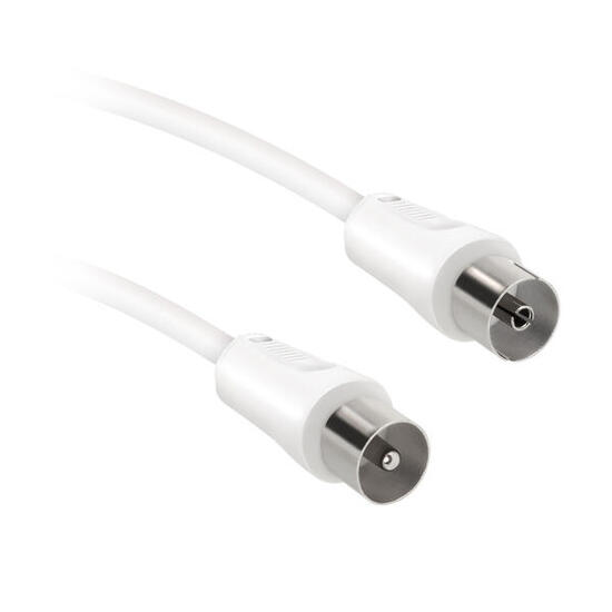 Cavo antenna maschio/femmina + adattatore 75dB