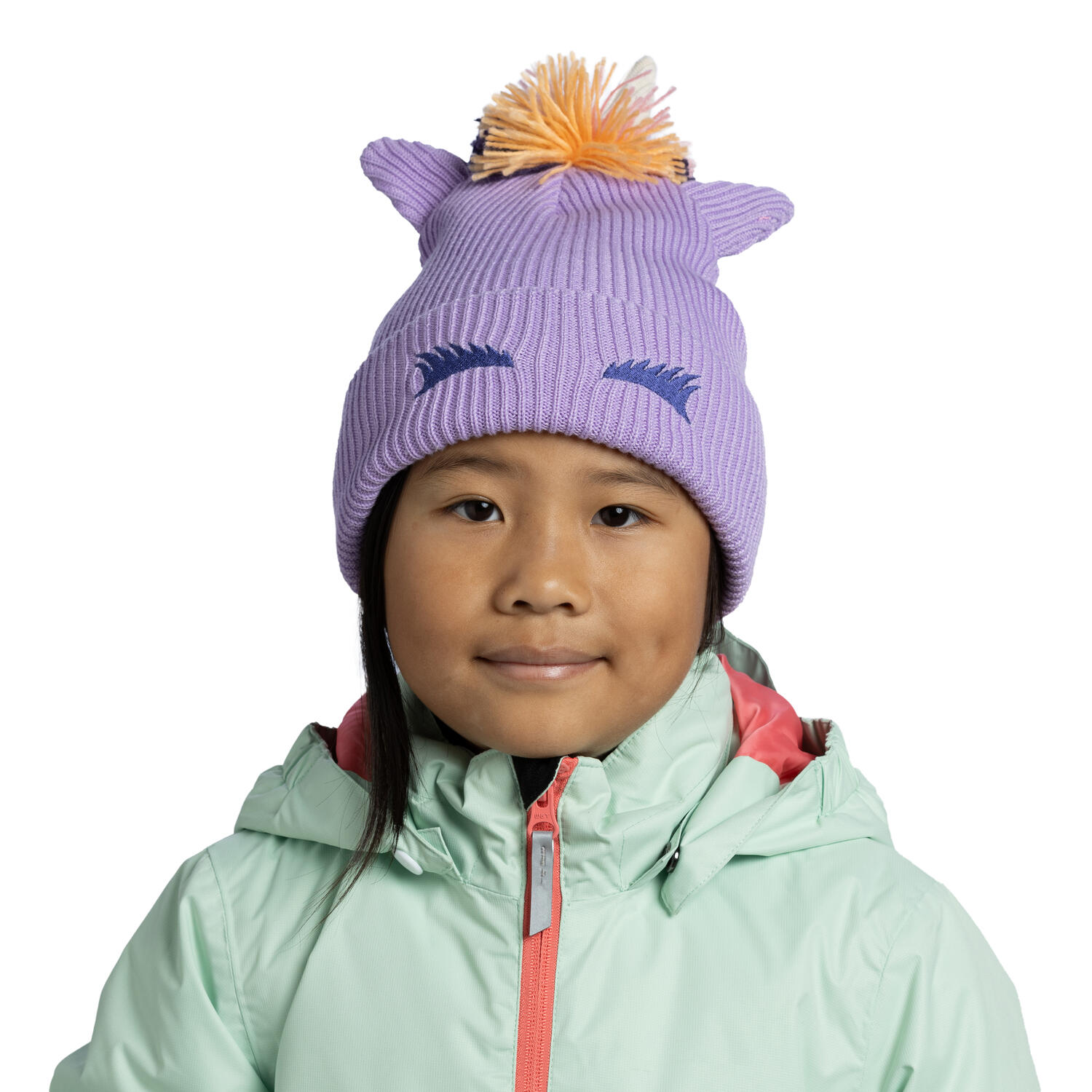 Gorro Knitted Unisex Buff Morado 3/5