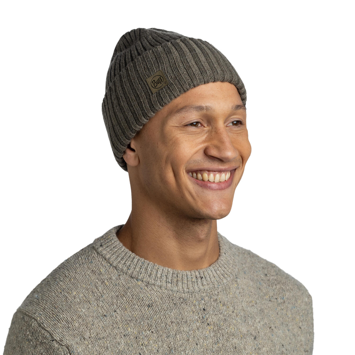 Gorro Knitted Unisex Buff Marrón 5/7