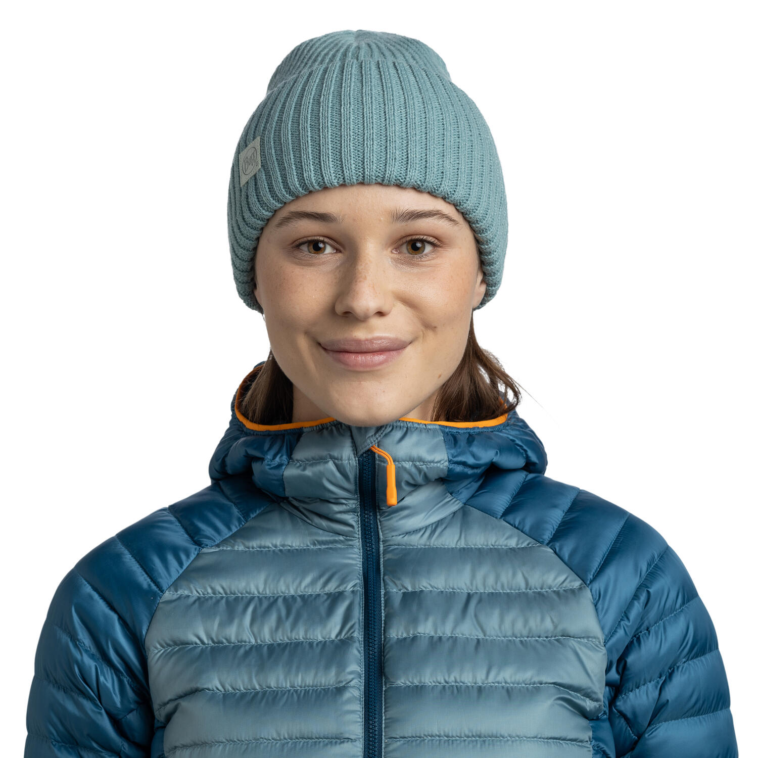 Czapka BUFF KNITTED BEANIE RUTGER BLUE GLASS 3/5