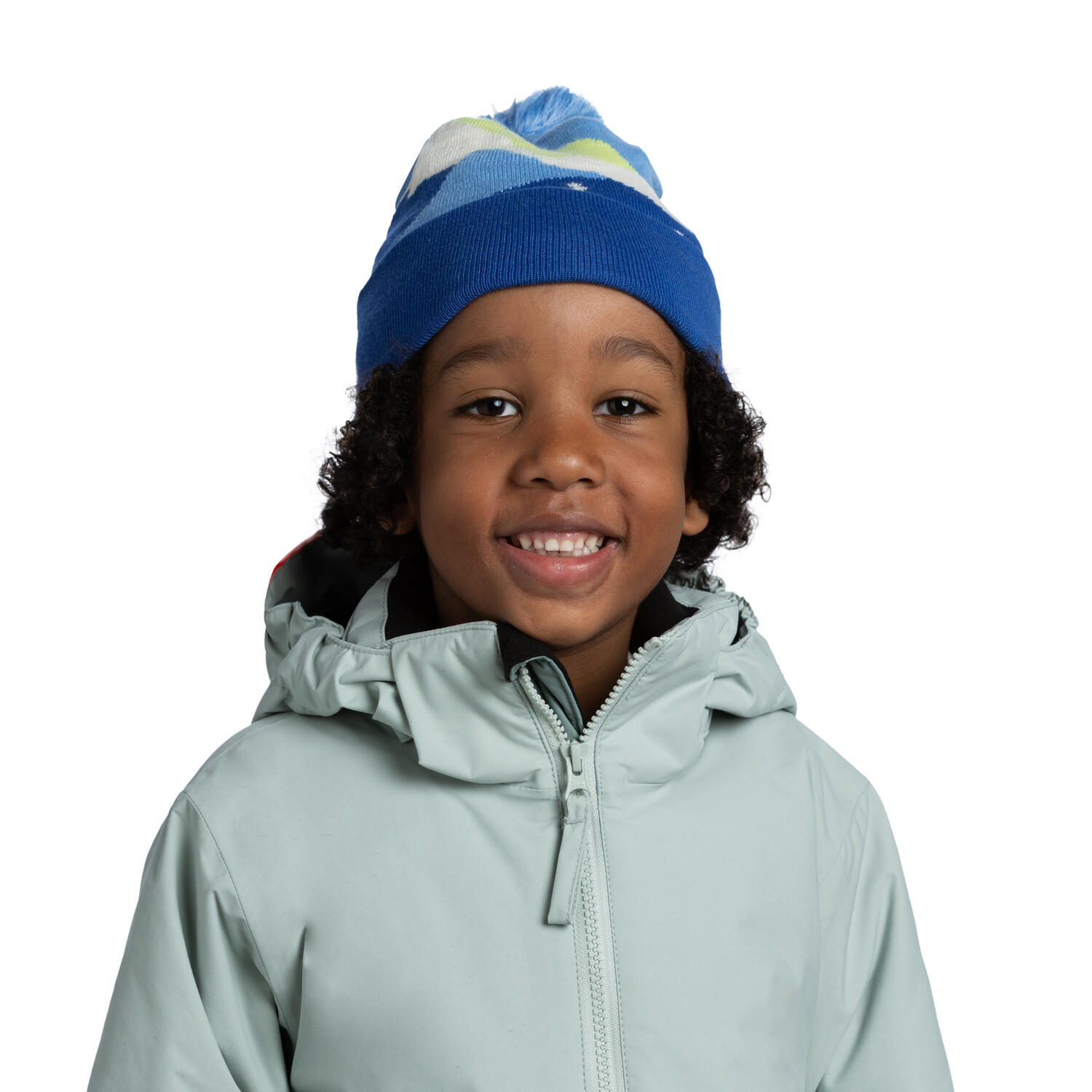 Gorro Knitted Unisex Buff Azul 5/7
