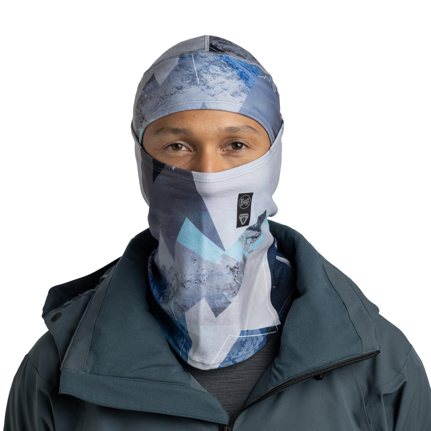 Cagoule Buff ThermoNet Gris/Bleu 5/7