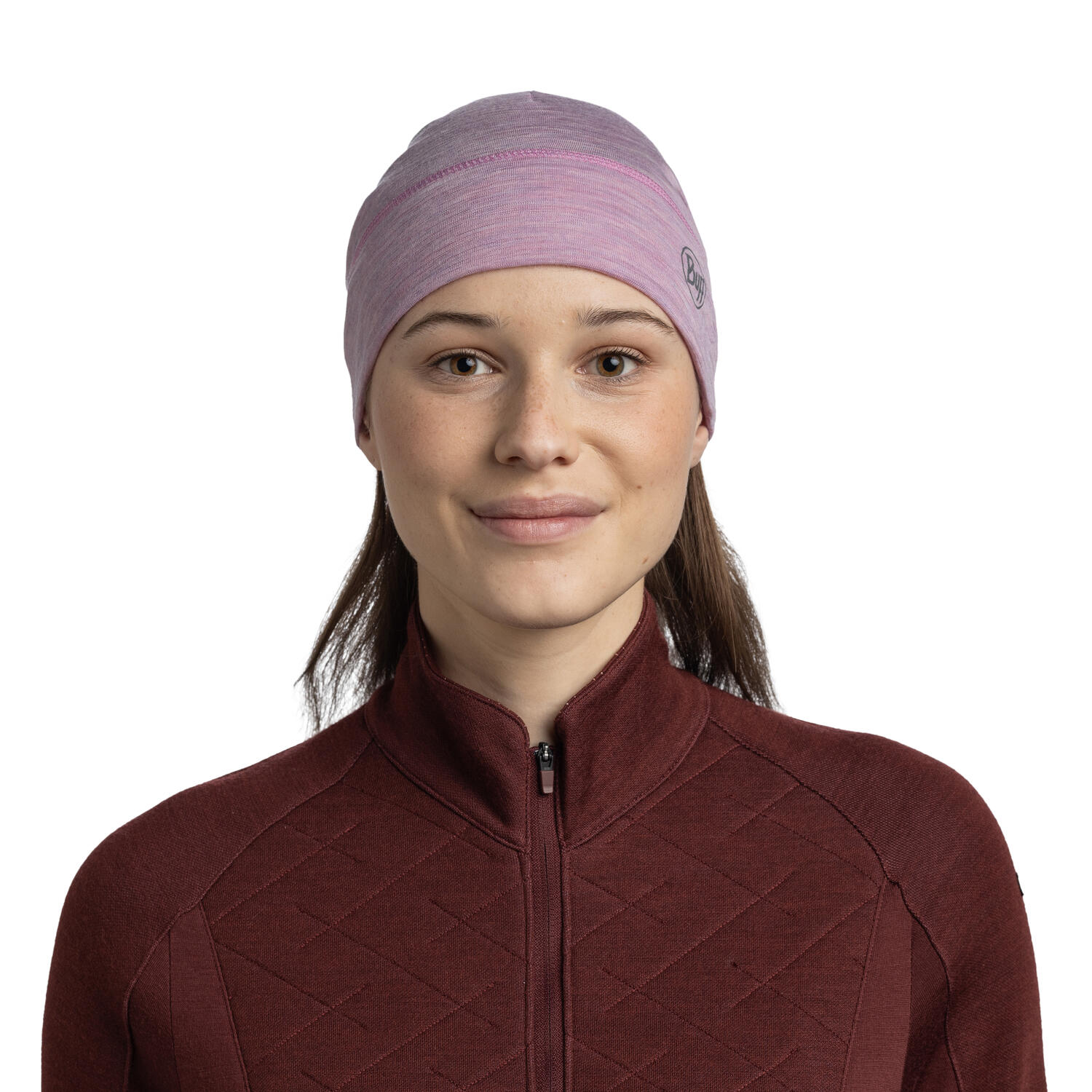 Gorro Merino Lightweight Unisex Buff Rosa ÚNICA 3/5