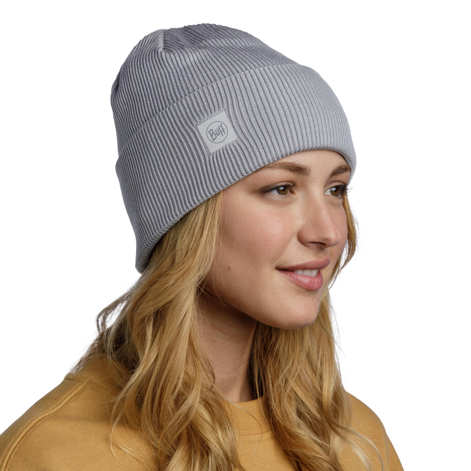 Bonnet Unisexe Buff Crossknit Gris 5/7
